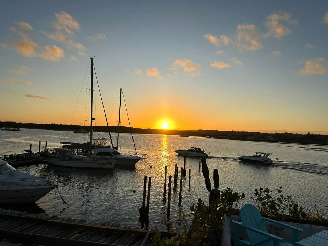 Sunset in Hotel Marina Quinta do Porto
