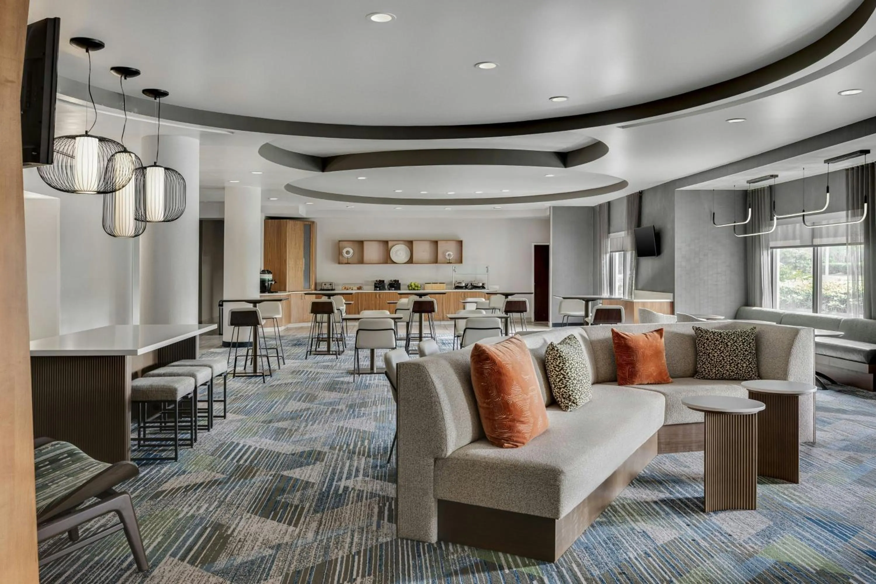 Lobby or reception in SpringHill Suites by Marriott Jacksonville North I-95 Area