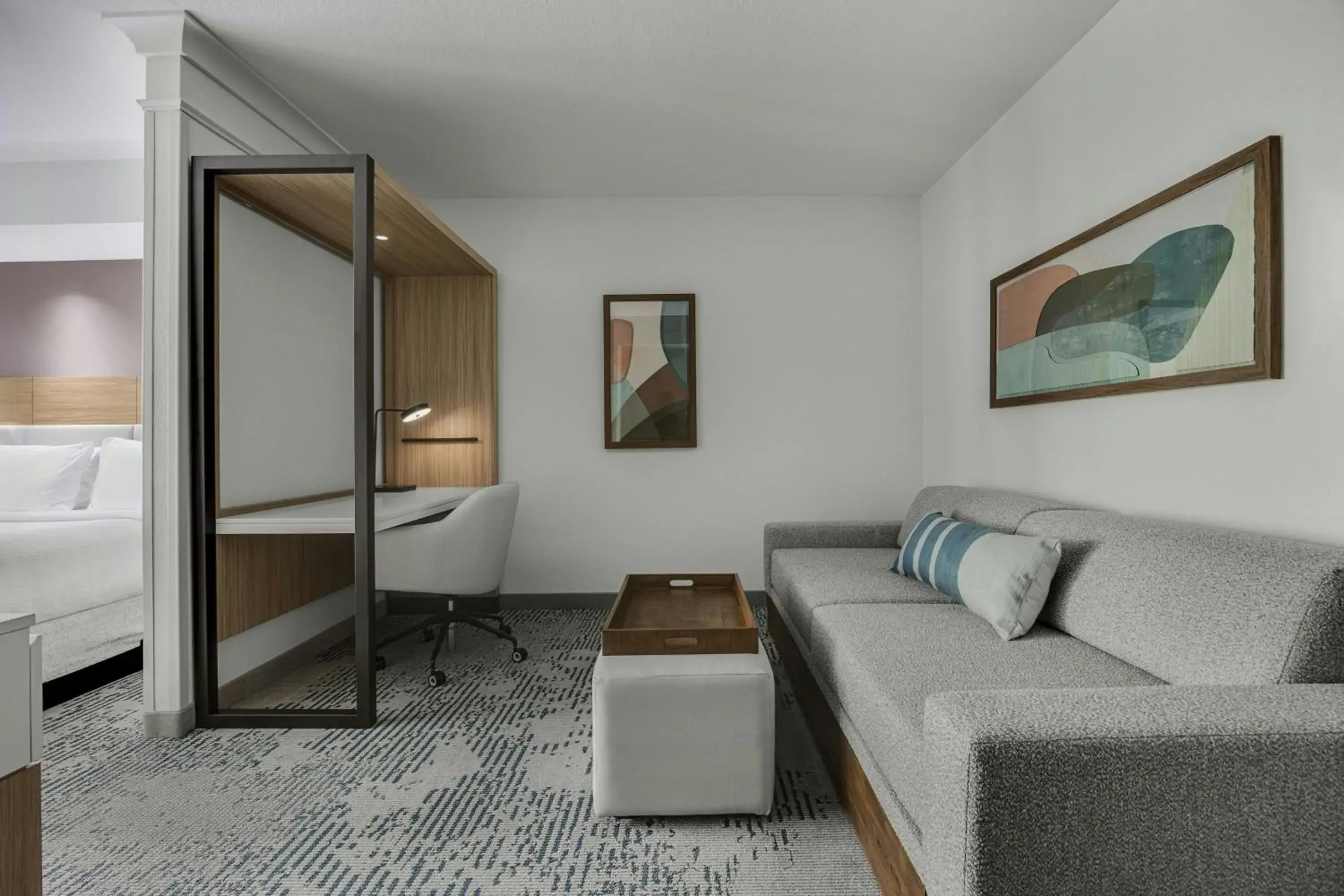 Queen Studio with Sofa Bed in SpringHill Suites by Marriott Jacksonville North I-95 Area Queen Studio with Sofa Bed in SpringHill Suites by Marriott Jacksonville North I-95 Area