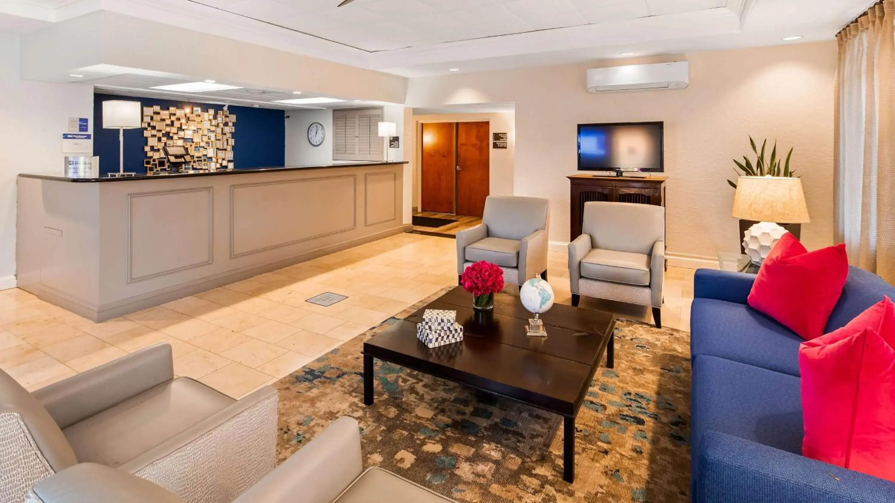 Lobby or reception in Best Western Tampa Lobby or reception in Best Western Tampa