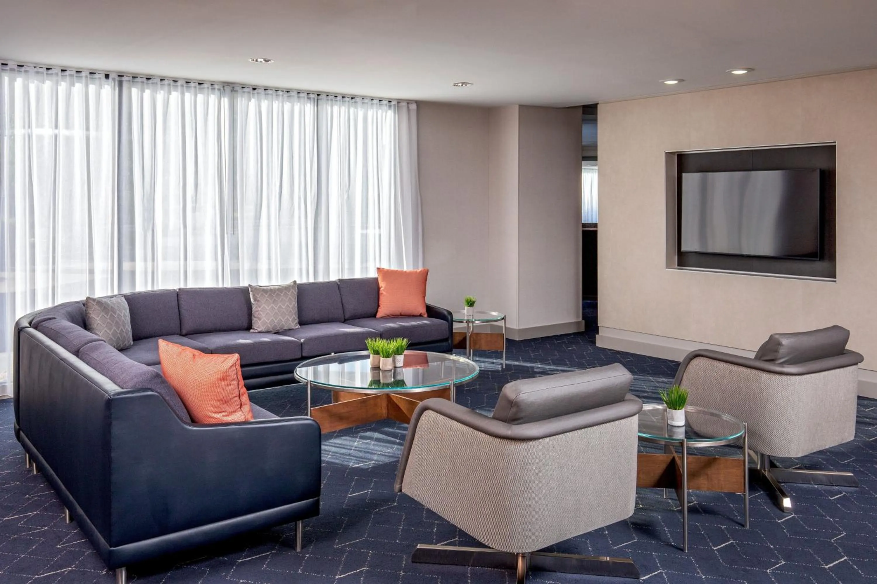 Lobby or reception in Courtyard Boston Marlborough