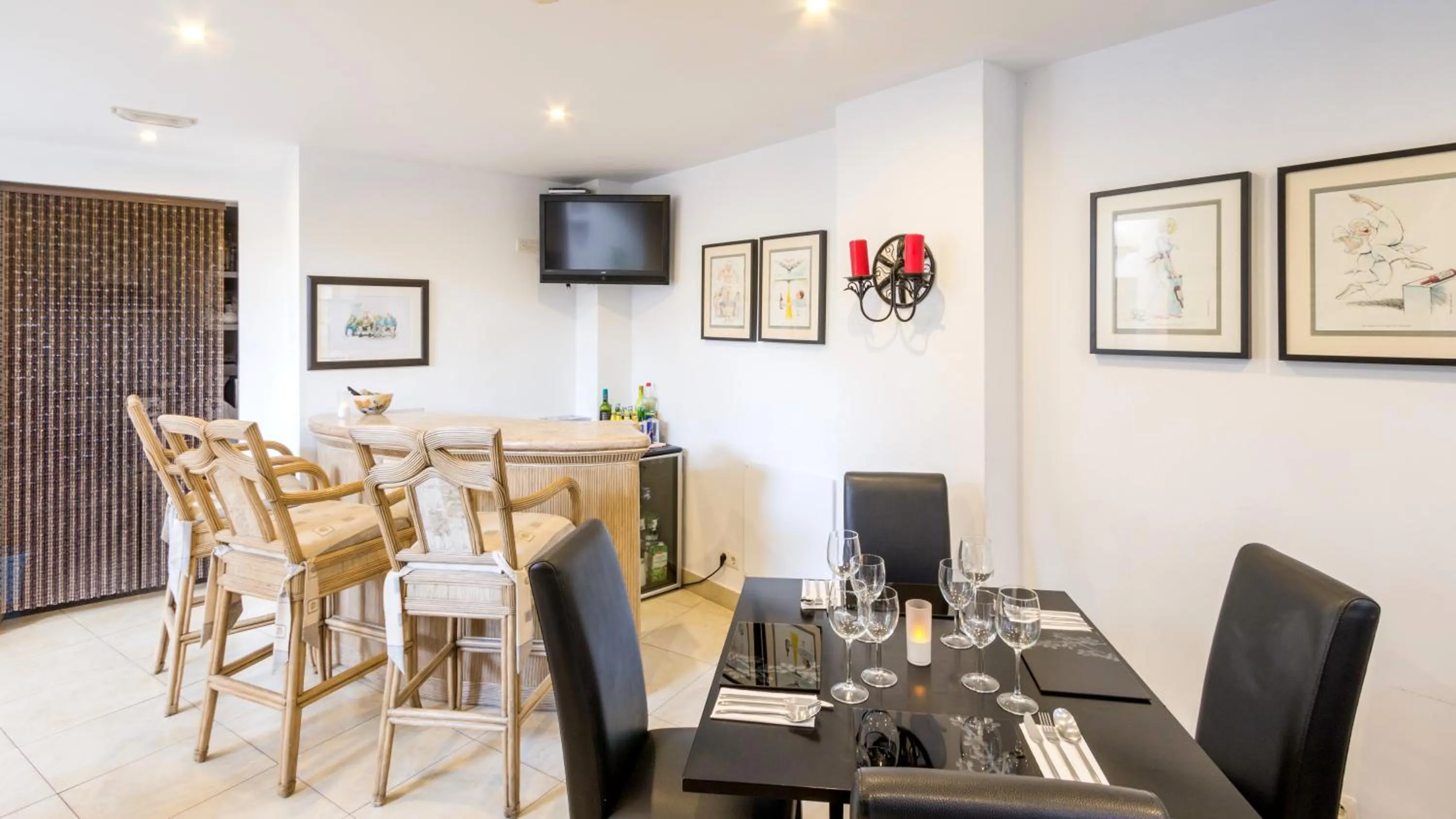 Seating area in Hotel La Casa