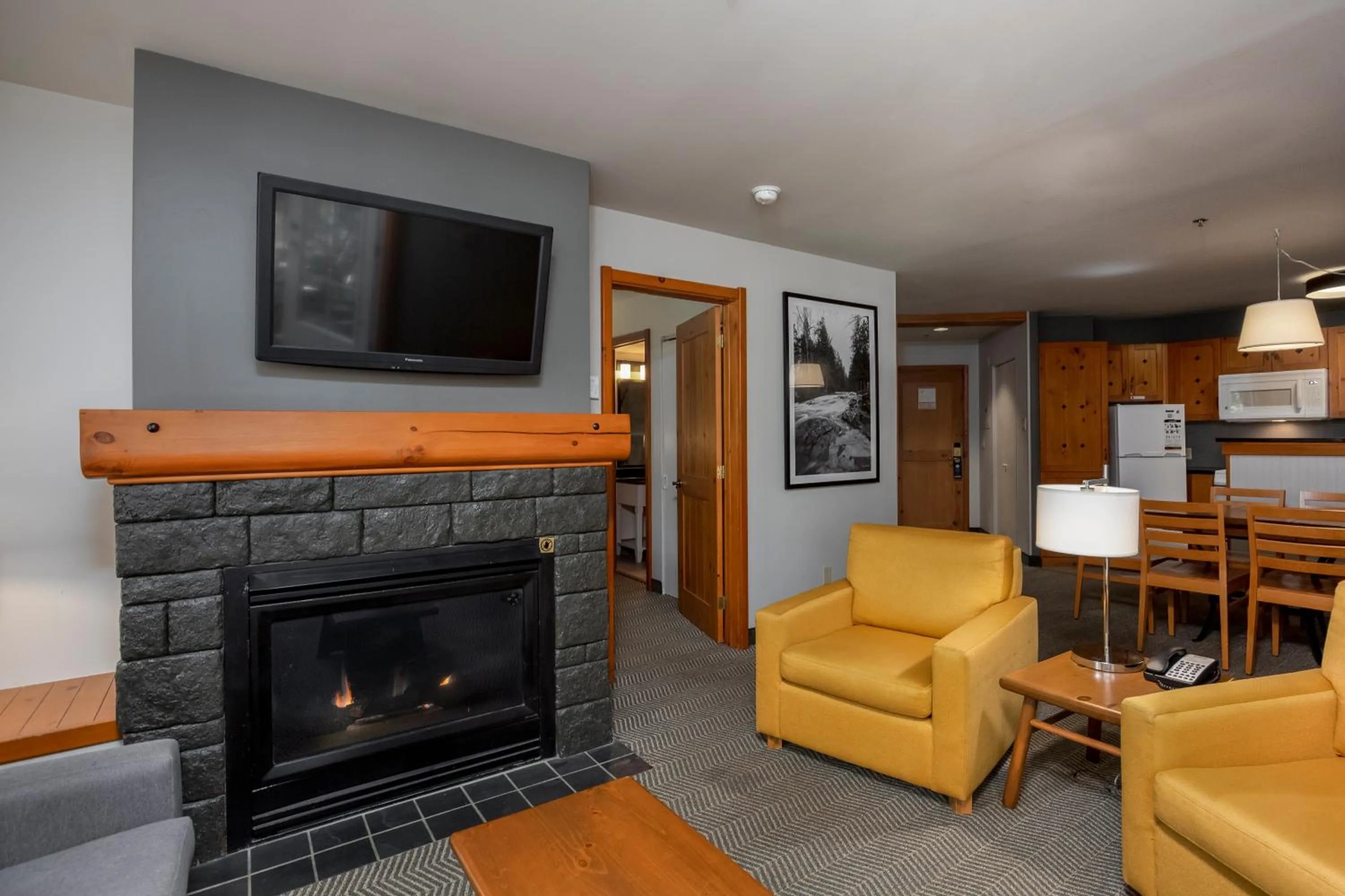 TV and multimedia in Lodge de la Montagne