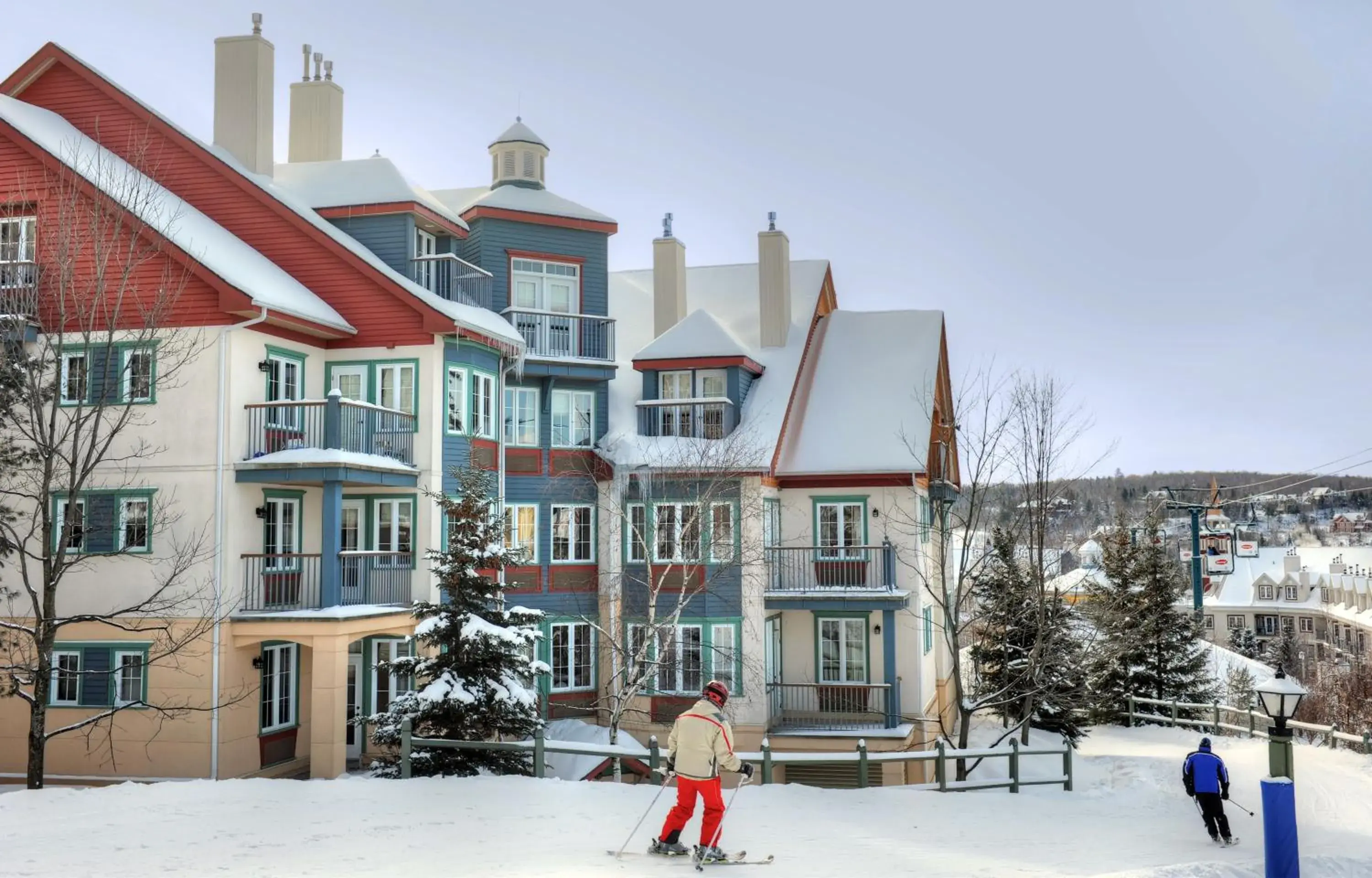 Property building in Lodge de la Montagne Property building in Lodge de la Montagne