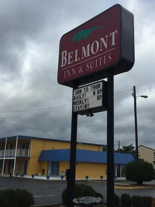 Property logo or sign in Belmont Inn and Suites