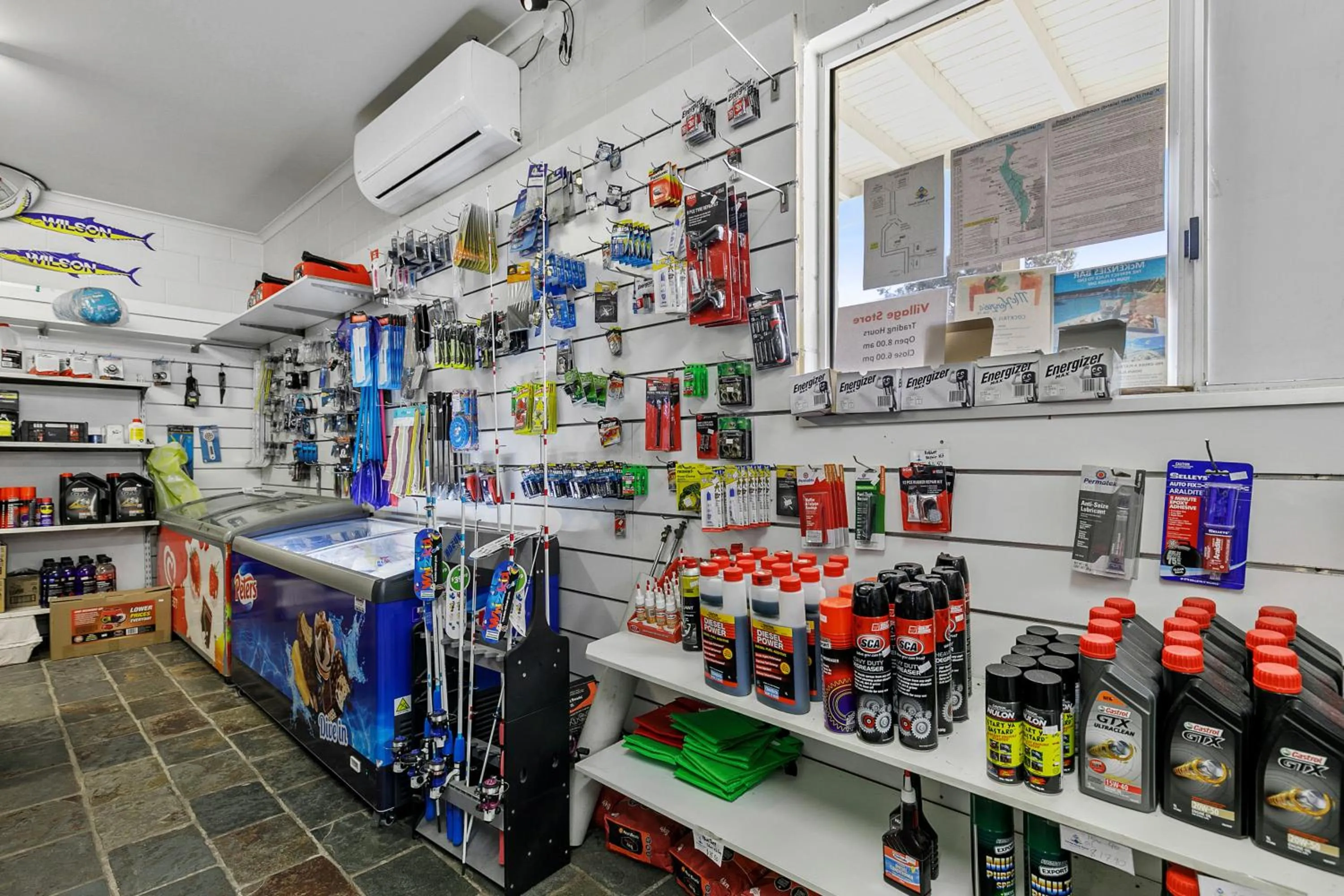 On-site shops in K'gari Beach Resort