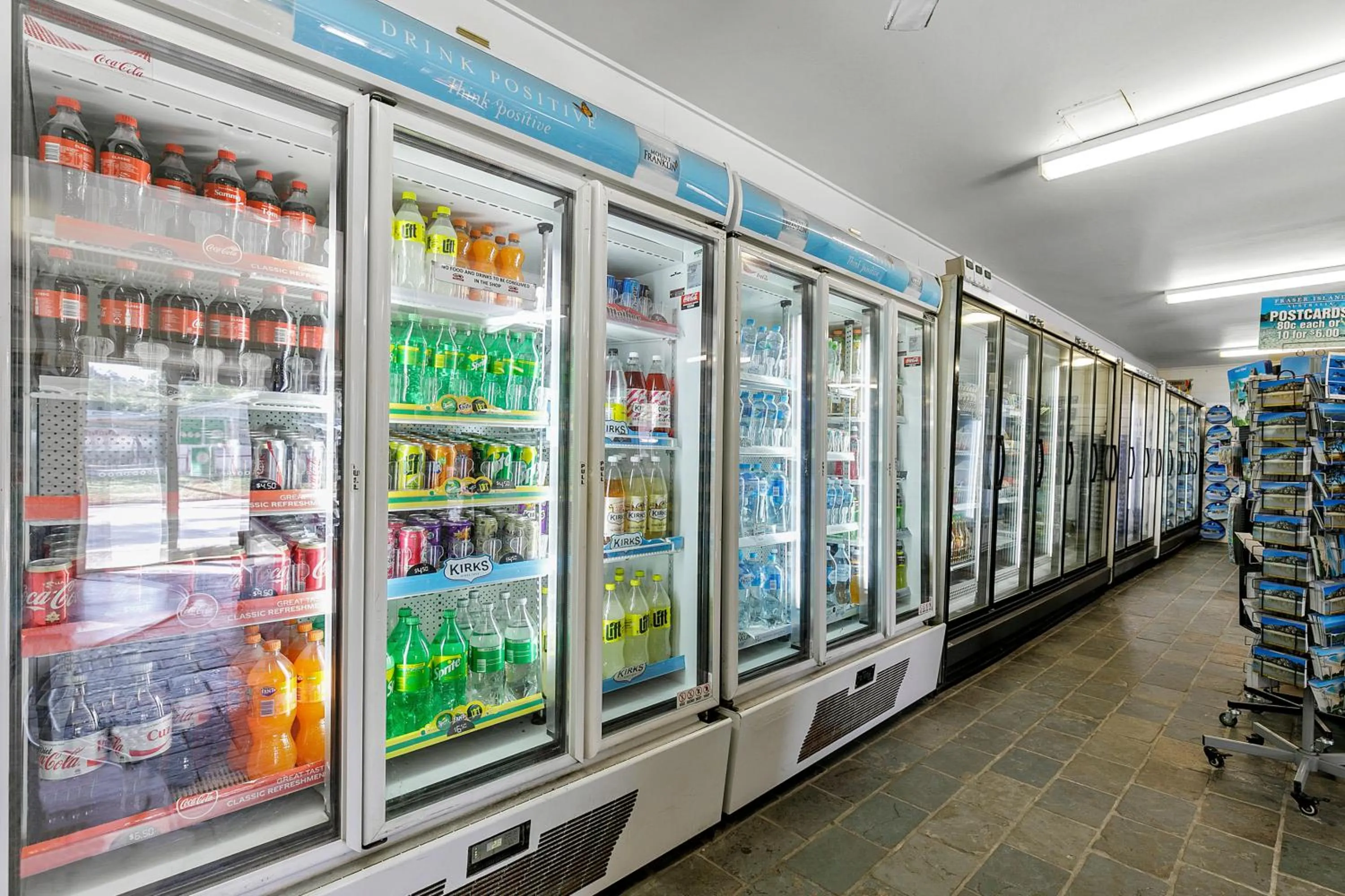 On-site shops in K'gari Beach Resort