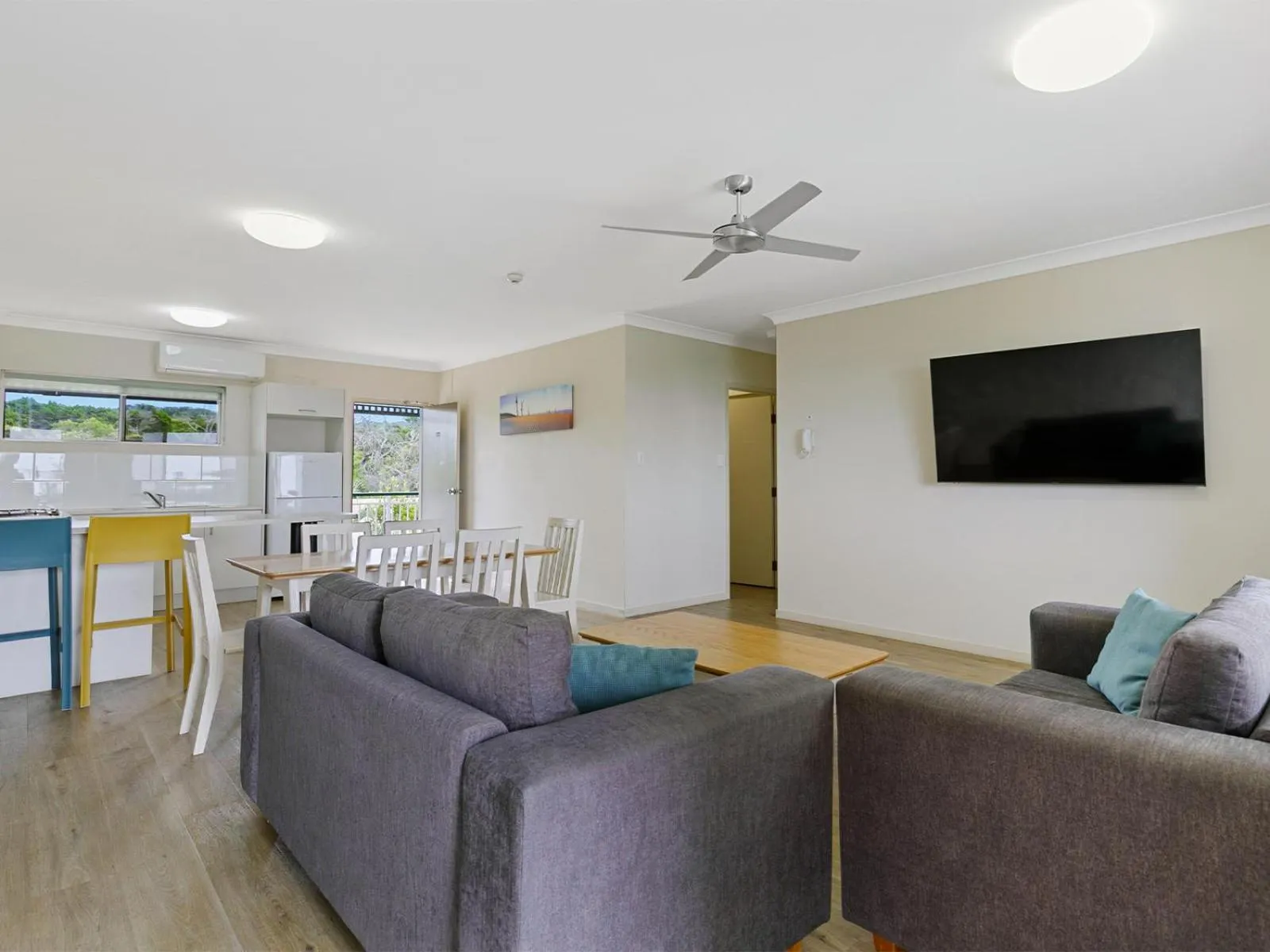 TV and multimedia in K'gari Beach Resort