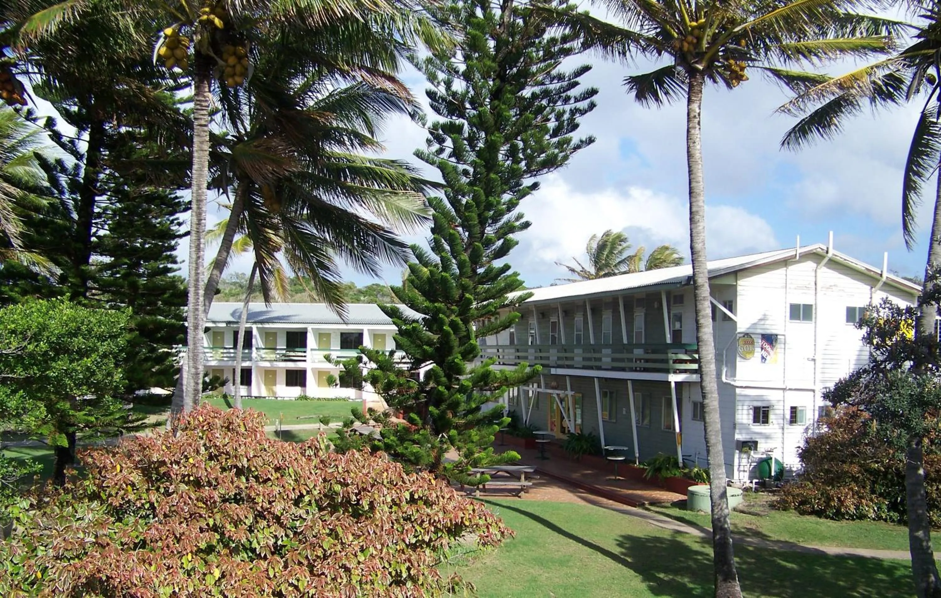 Decorative detail in K'gari Beach Resort