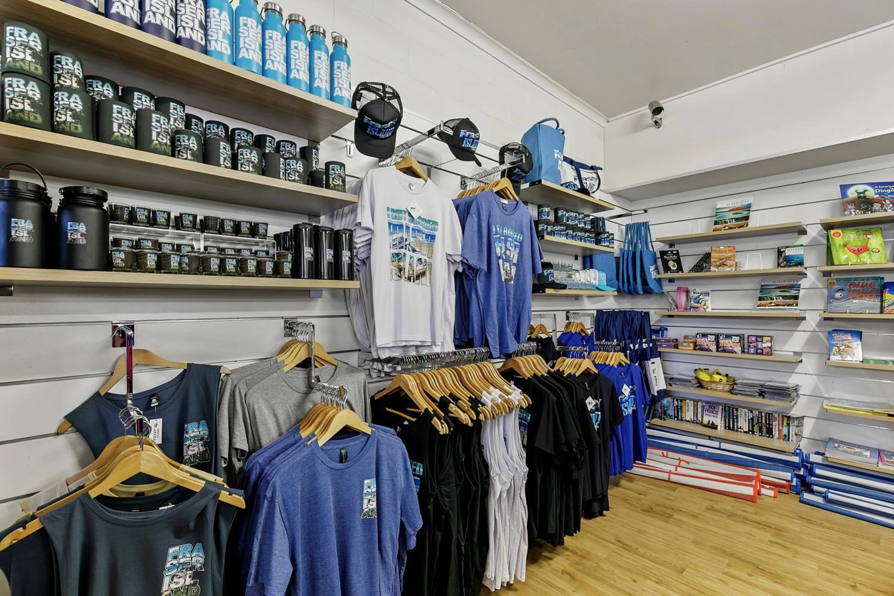 On-site shops in K'gari Beach Resort