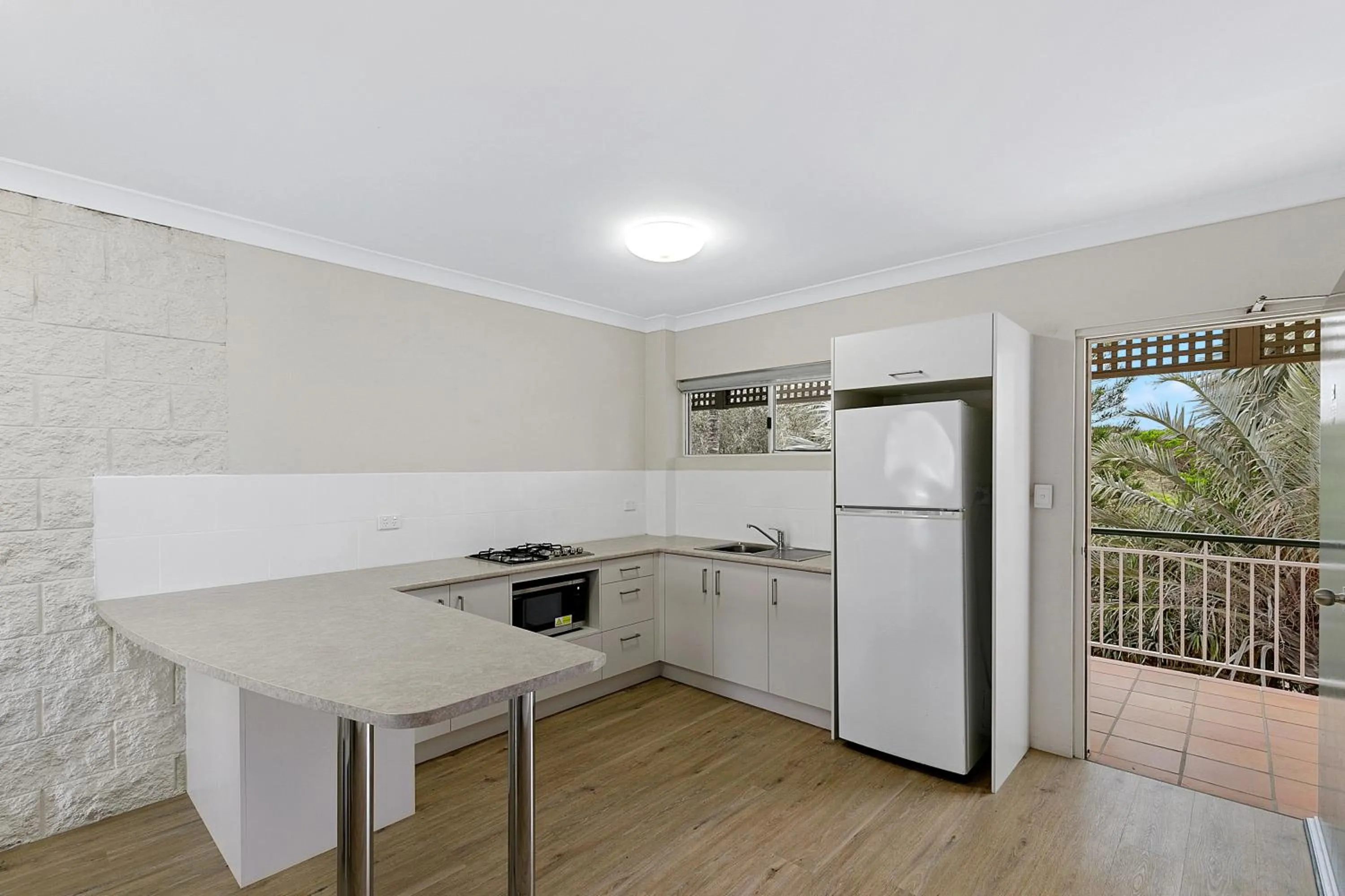 kitchen in K'gari Beach Resort