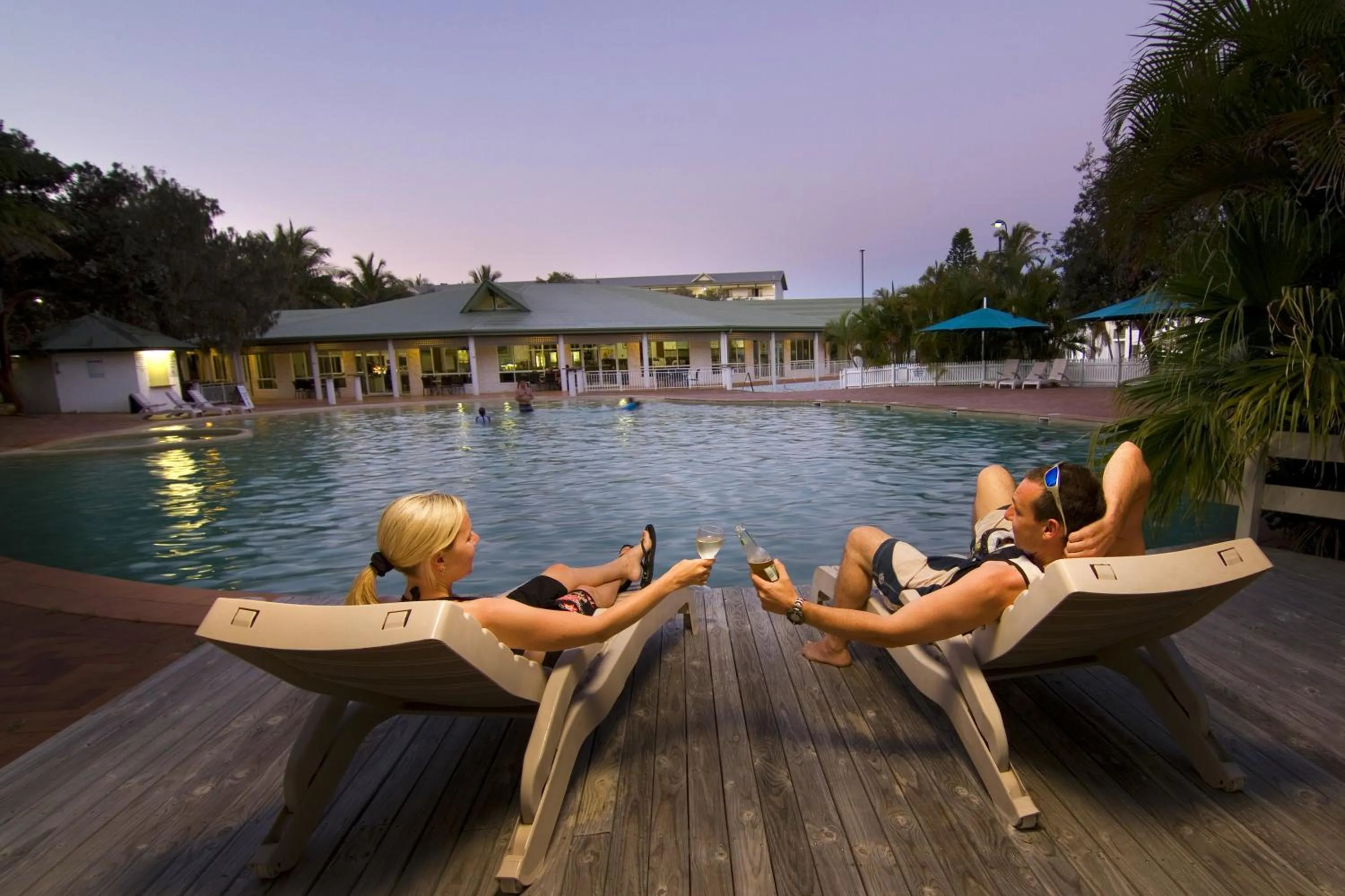 Area and facilities in K'gari Beach Resort