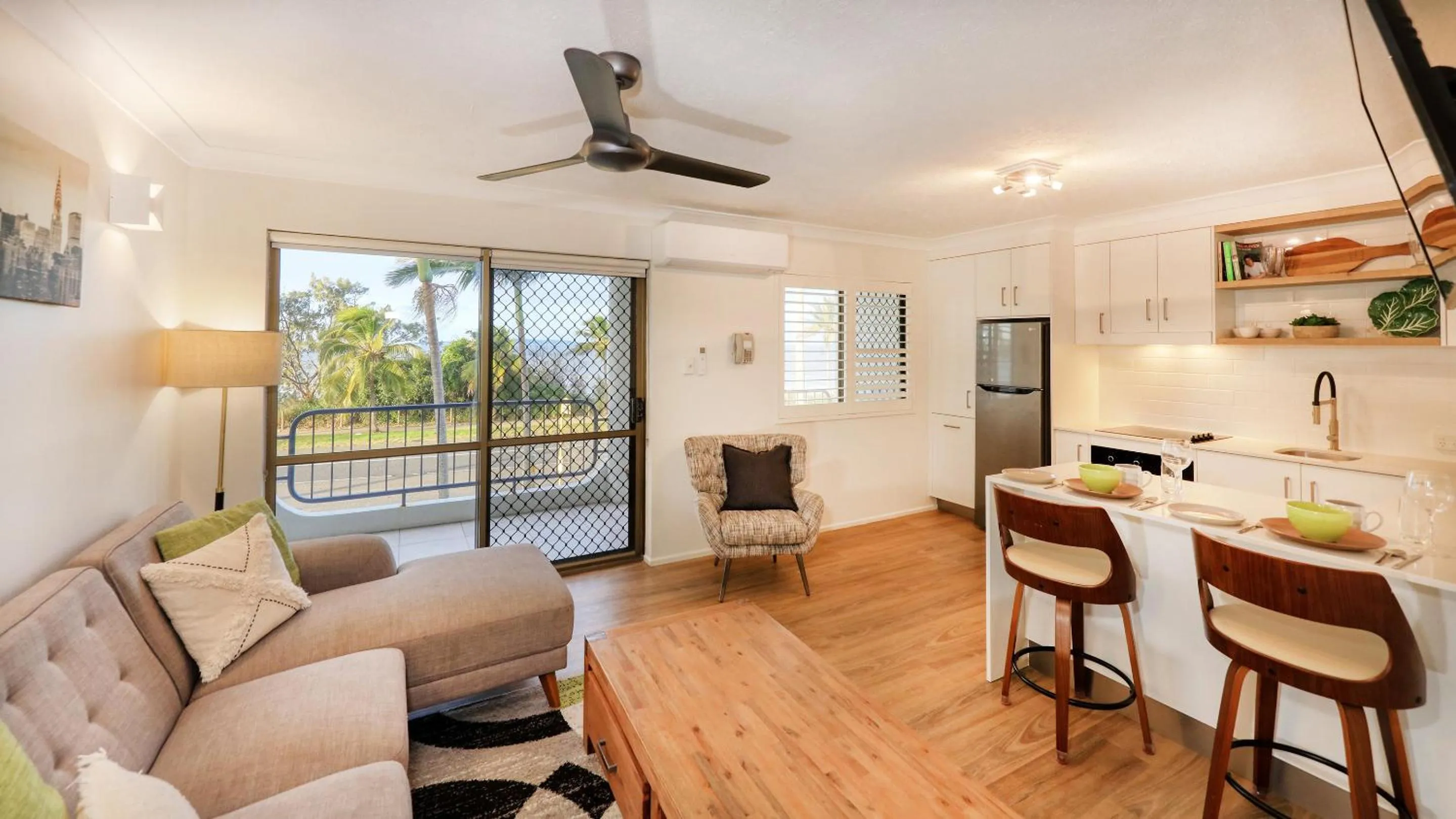 Kitchen or kitchenette in L'Amor Holiday Apartments