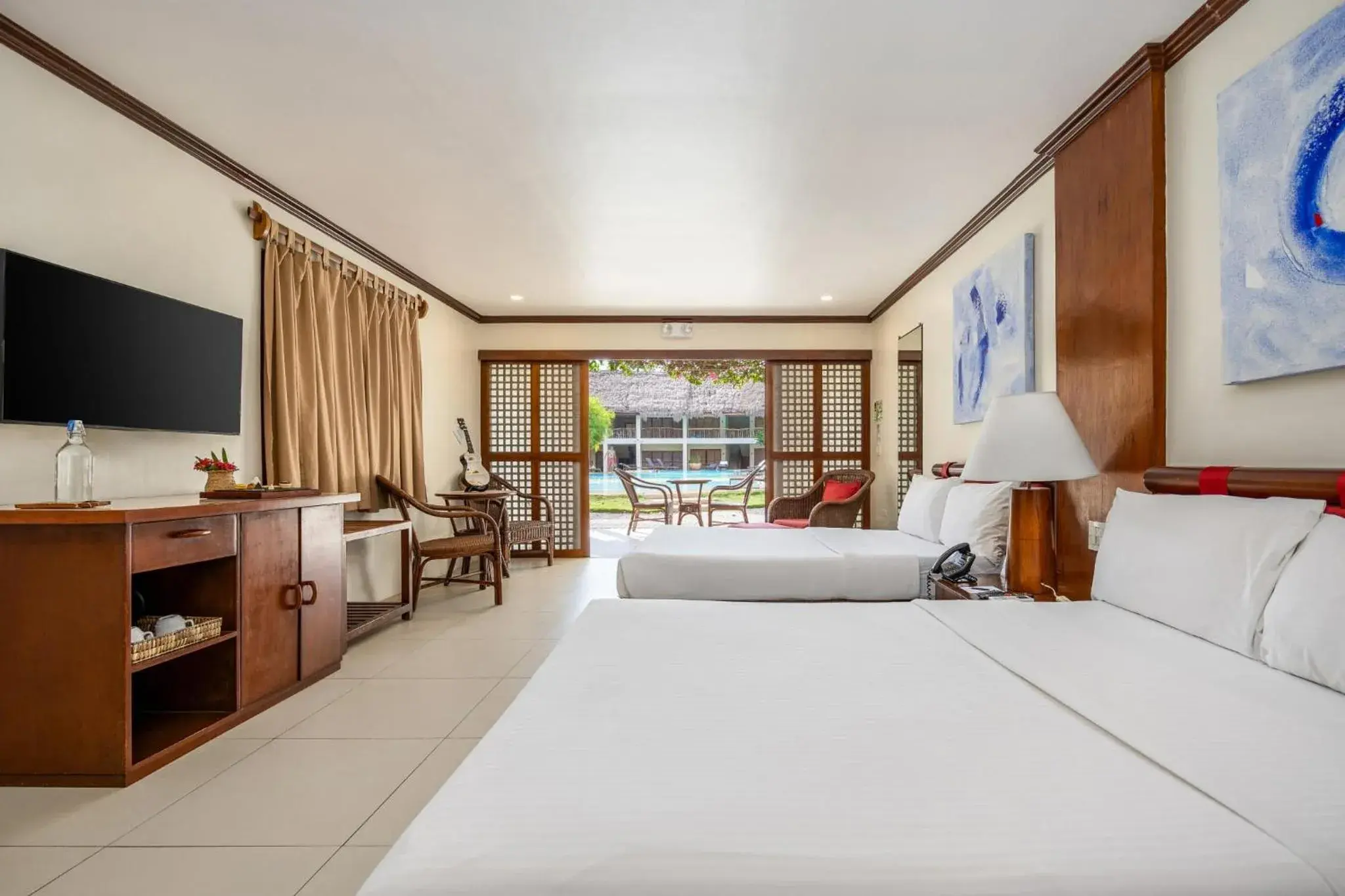 Bedroom, Bed in Bluewater Maribago Beach Resort Bedroom, Bed in Bluewater Maribago Beach Resort