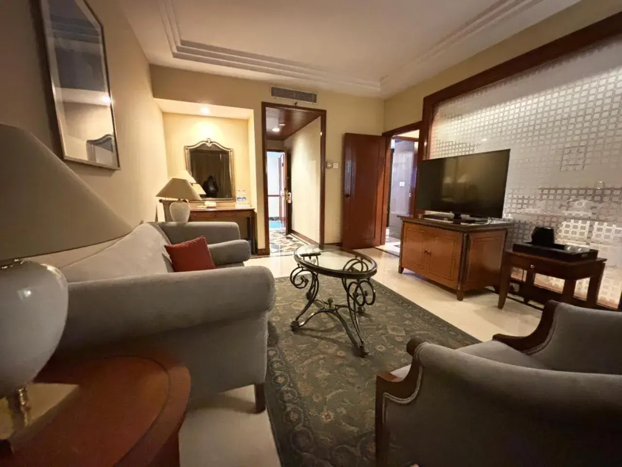 Living room in The Hans, New Delhi Living room in The Hans, New Delhi