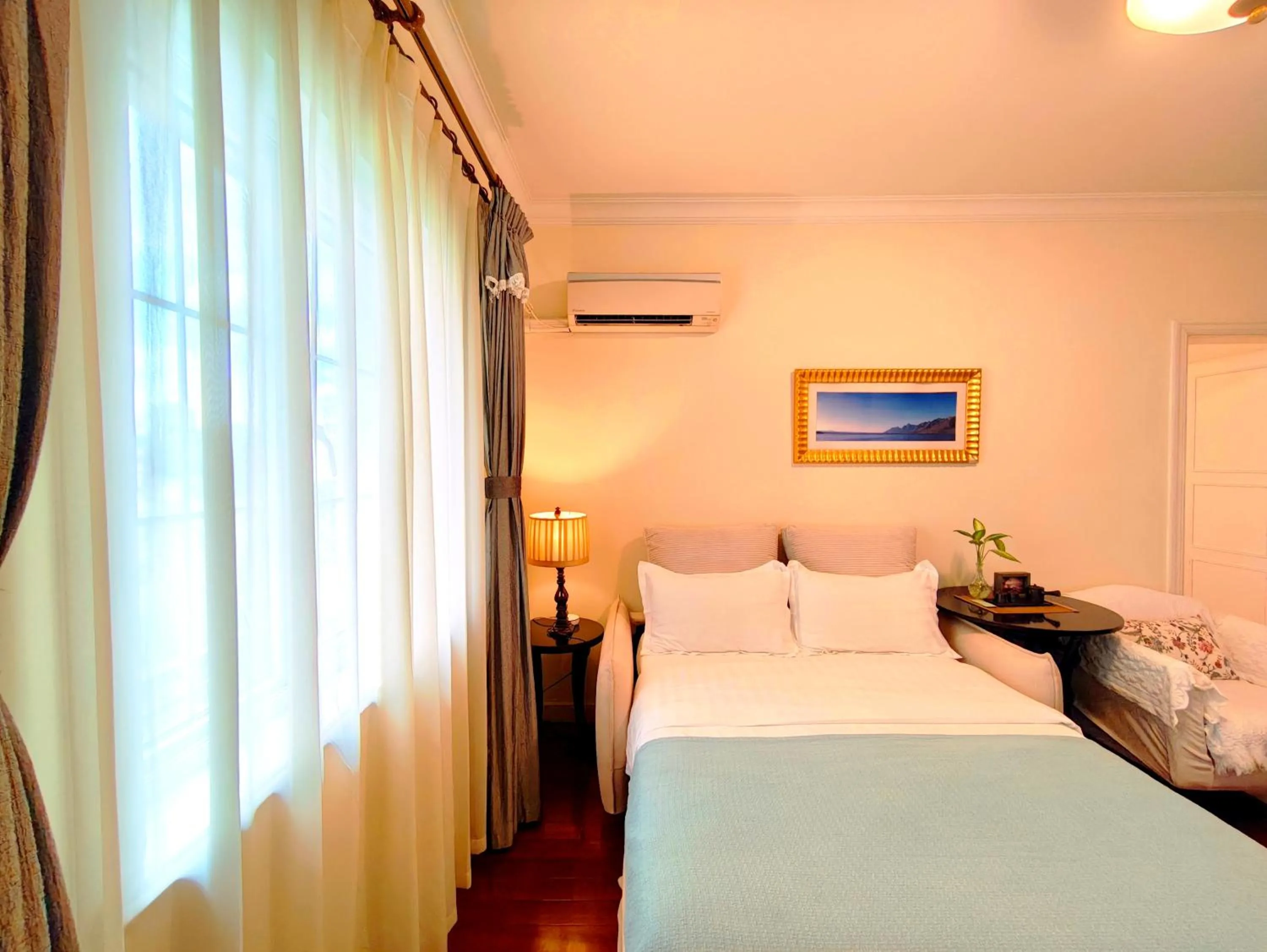 Bed in Ladoll Service Apartments