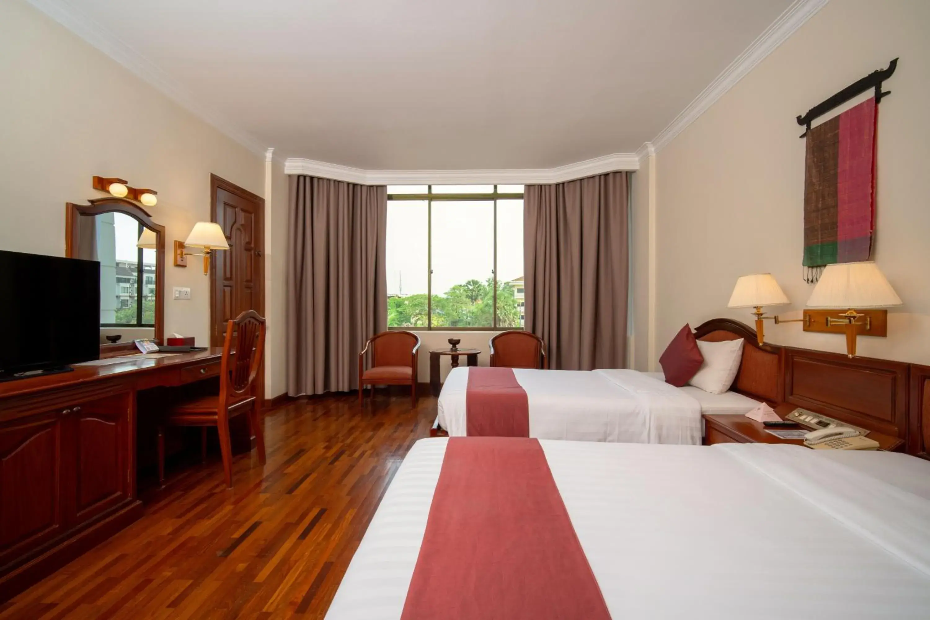 Deluxe Twin Room in Khemara Angkor Hotel & Spa Deluxe Twin Room in Khemara Angkor Hotel & Spa