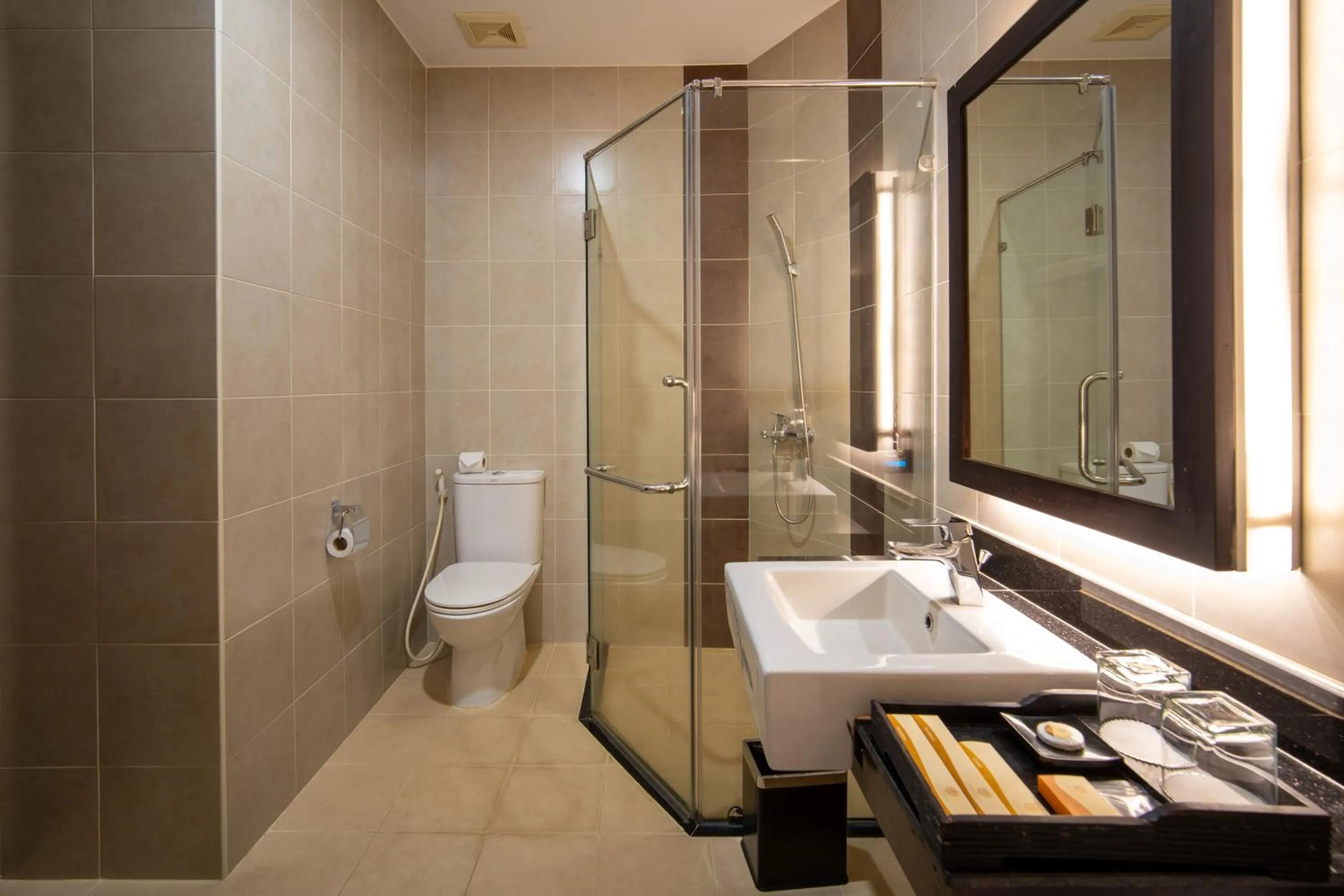 Shower in Khemara Angkor Hotel & Spa