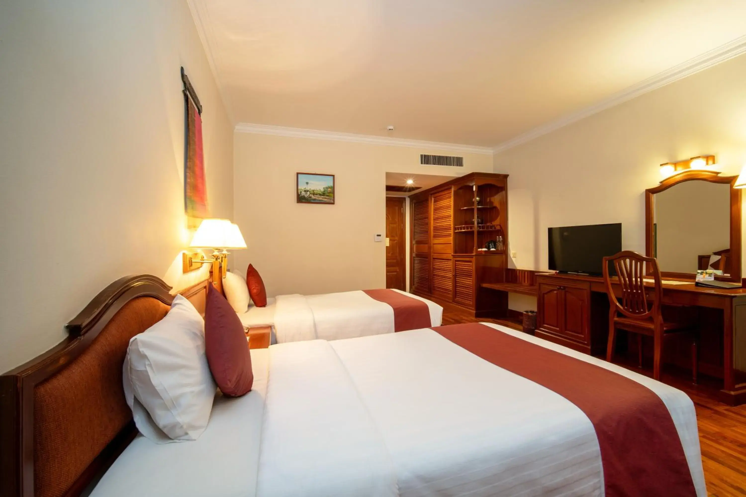 Deluxe Twin Room in Khemara Angkor Hotel & Spa Deluxe Twin Room in Khemara Angkor Hotel & Spa