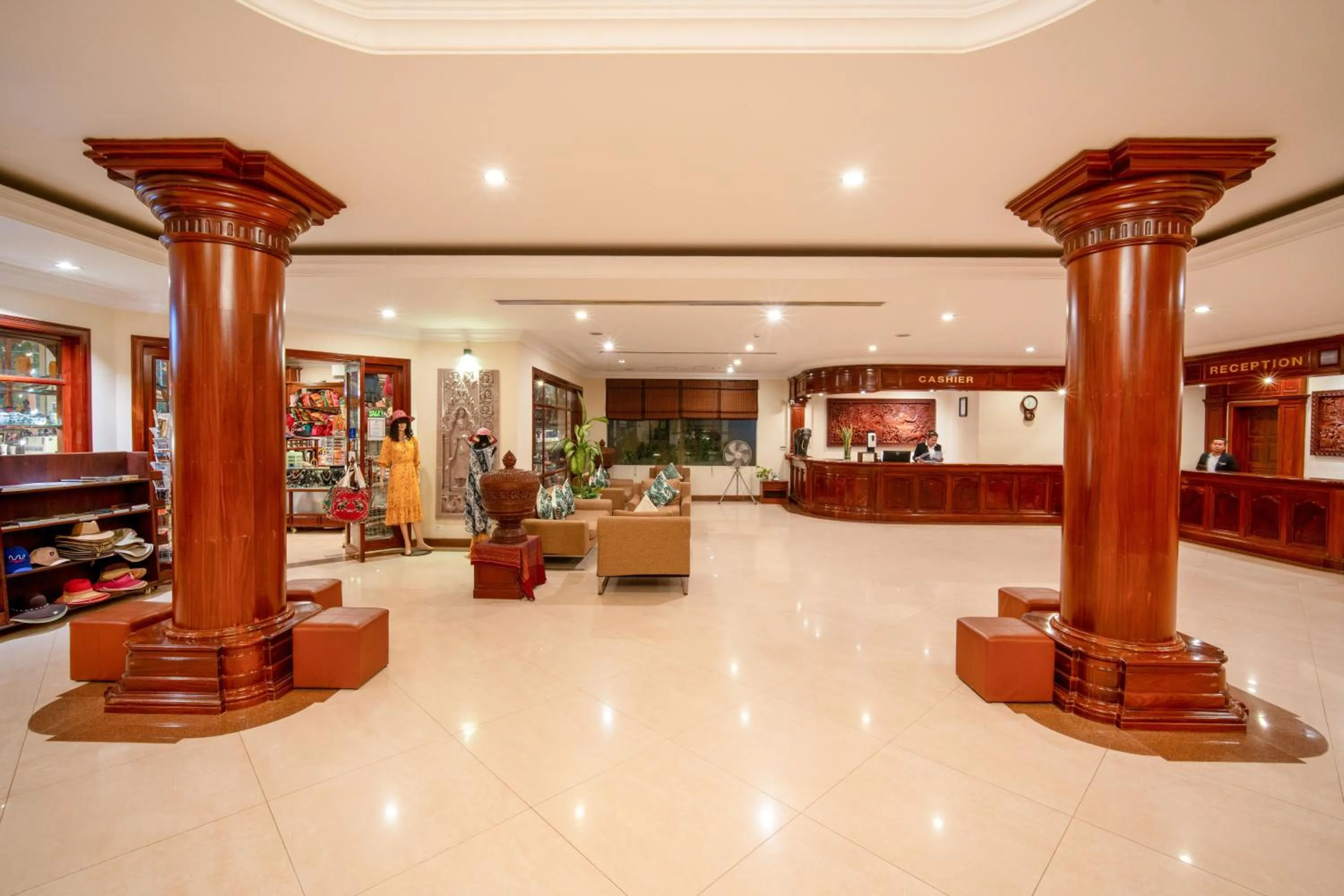 Living room in Khemara Angkor Hotel & Spa