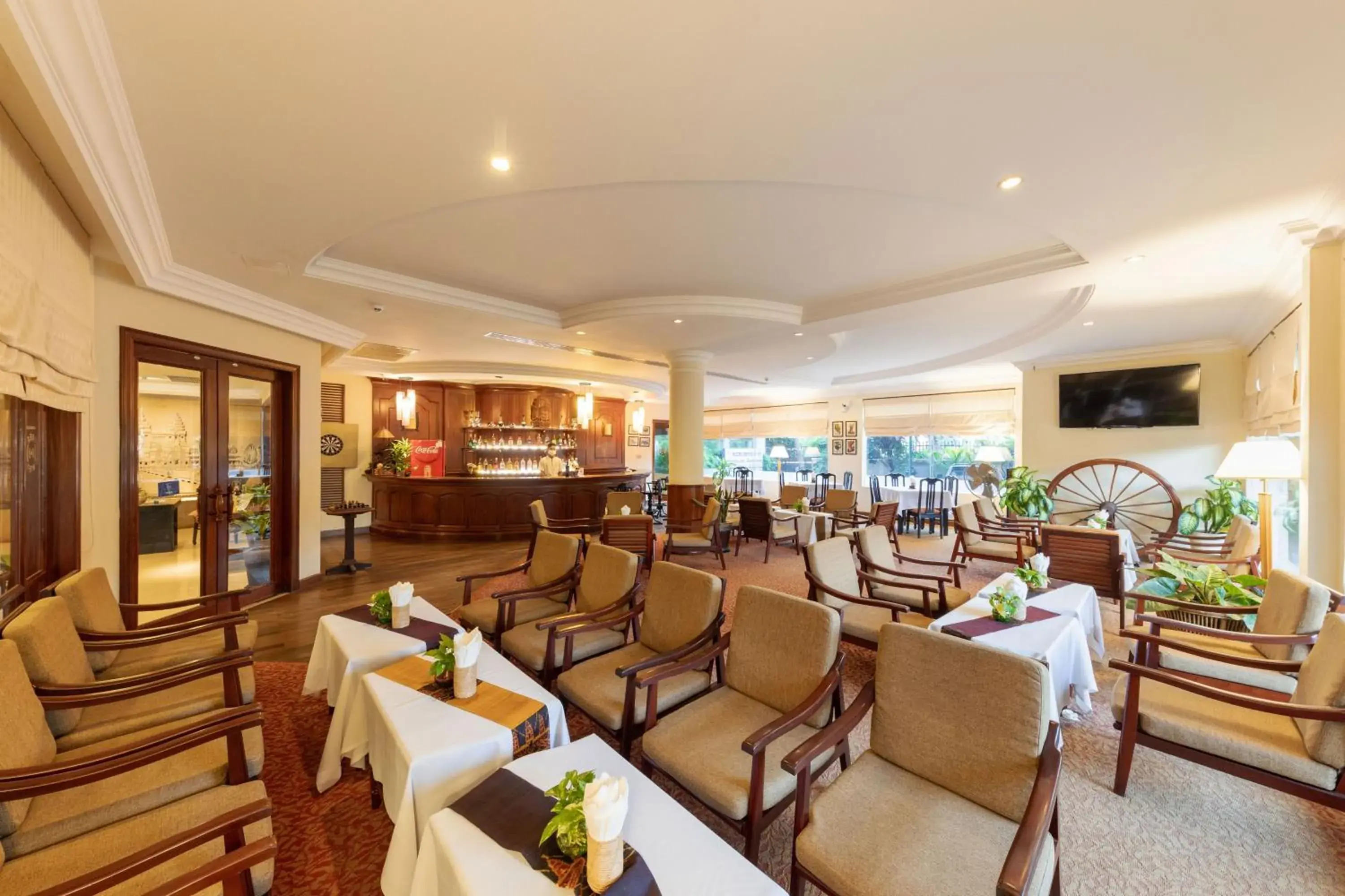Lounge or bar in Khemara Angkor Hotel & Spa Lounge or bar in Khemara Angkor Hotel & Spa