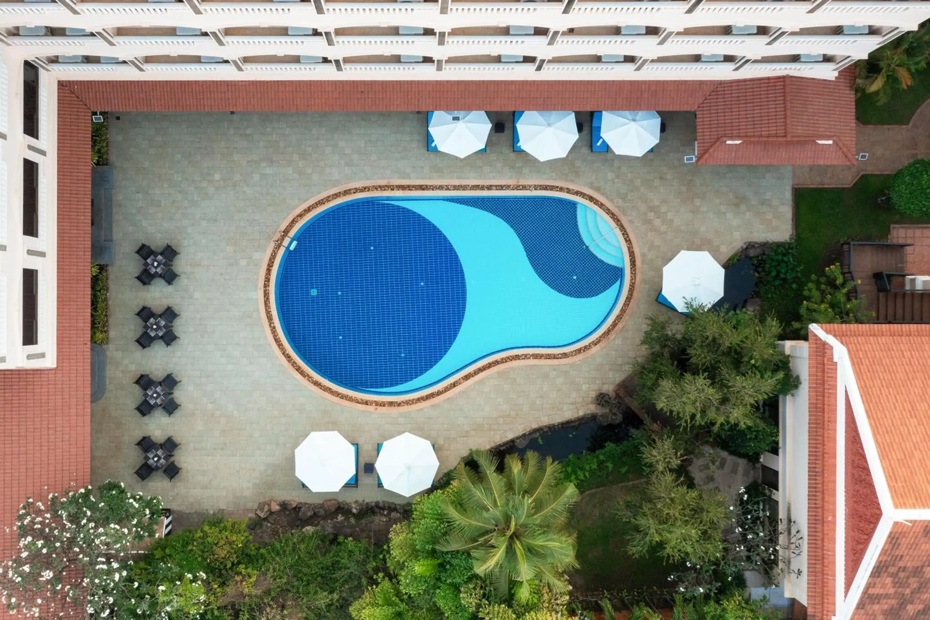 Pool view in Khemara Angkor Hotel & Spa Pool view in Khemara Angkor Hotel & Spa