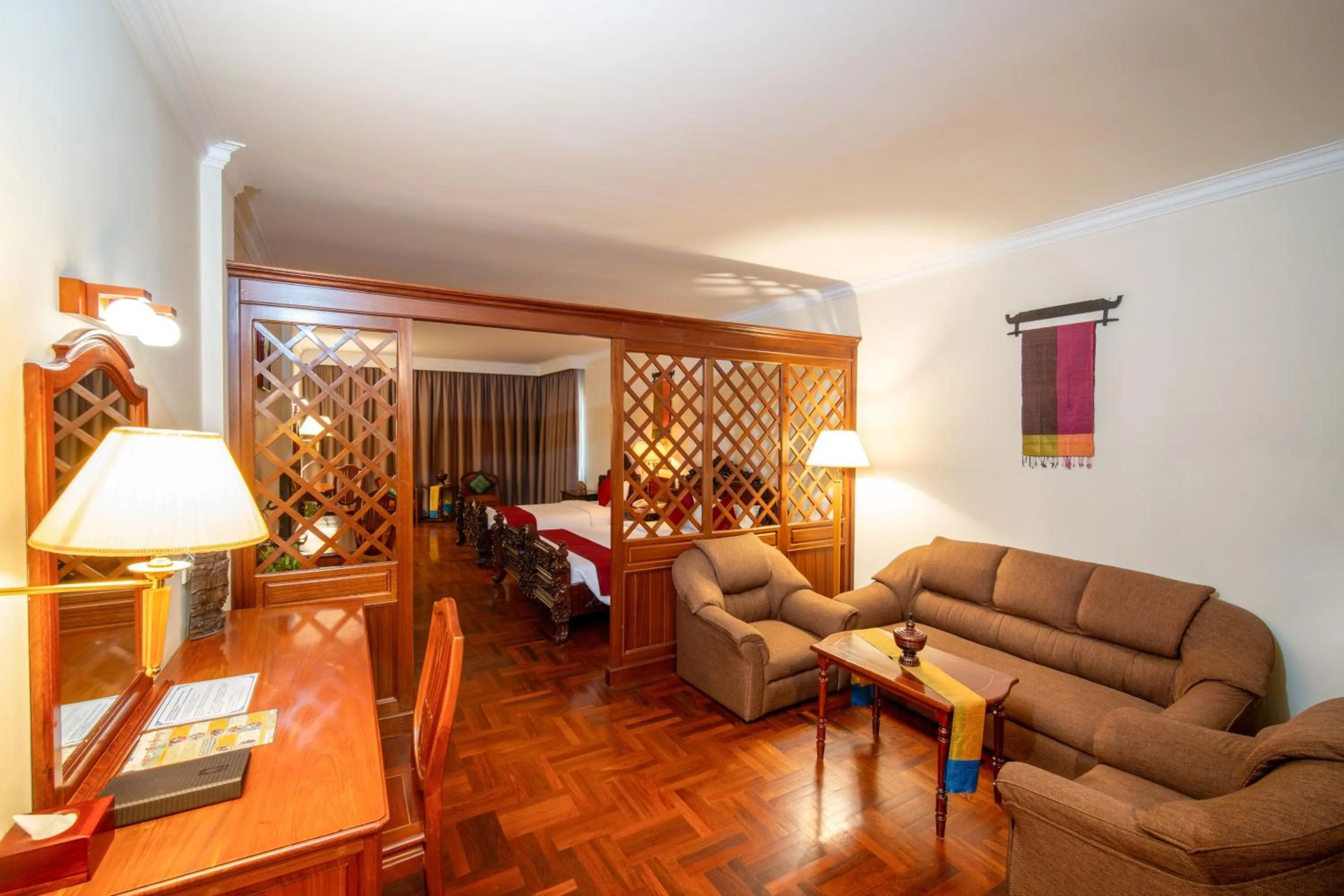 Living room in Khemara Angkor Hotel & Spa