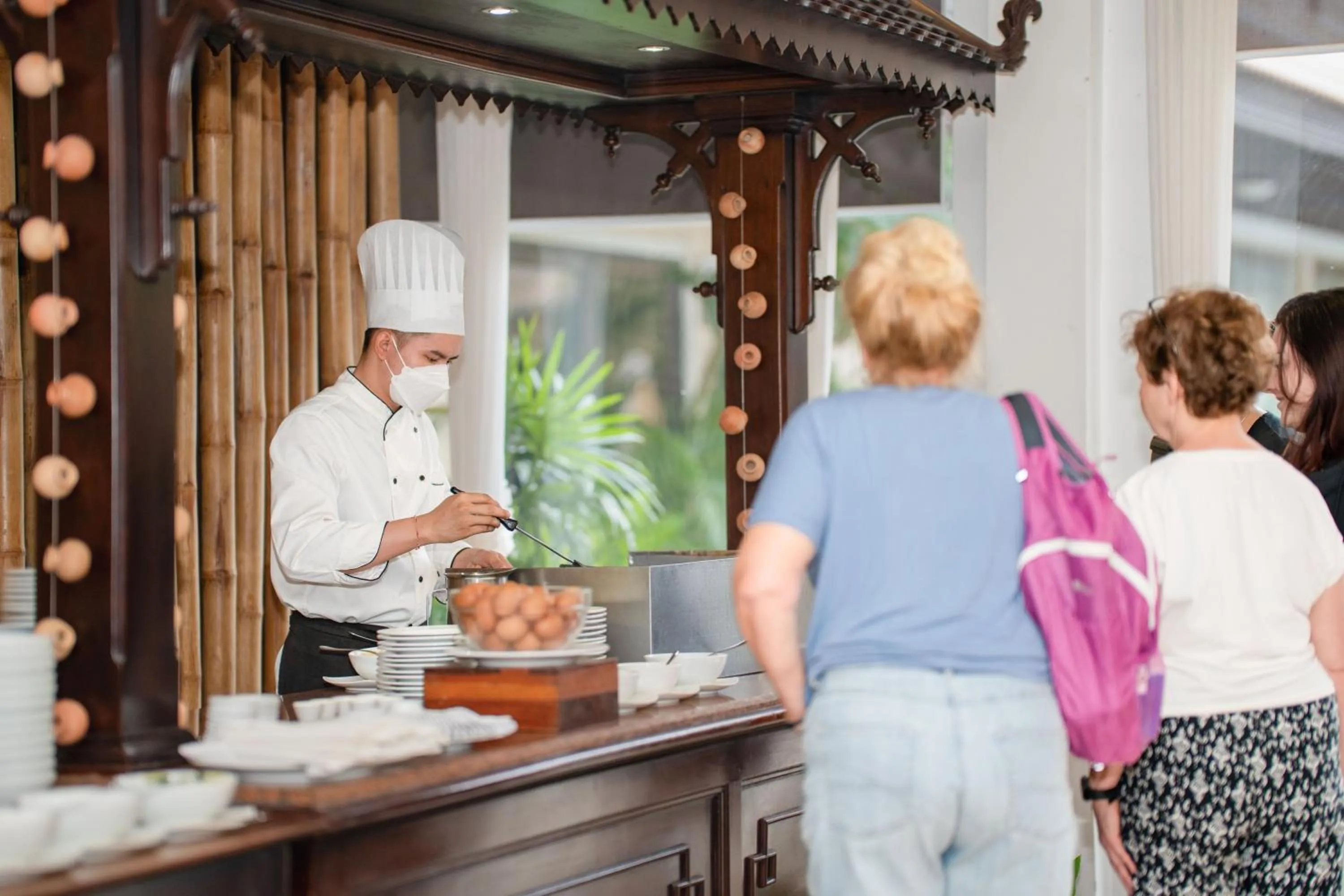 Breakfast in Khemara Angkor Hotel & Spa