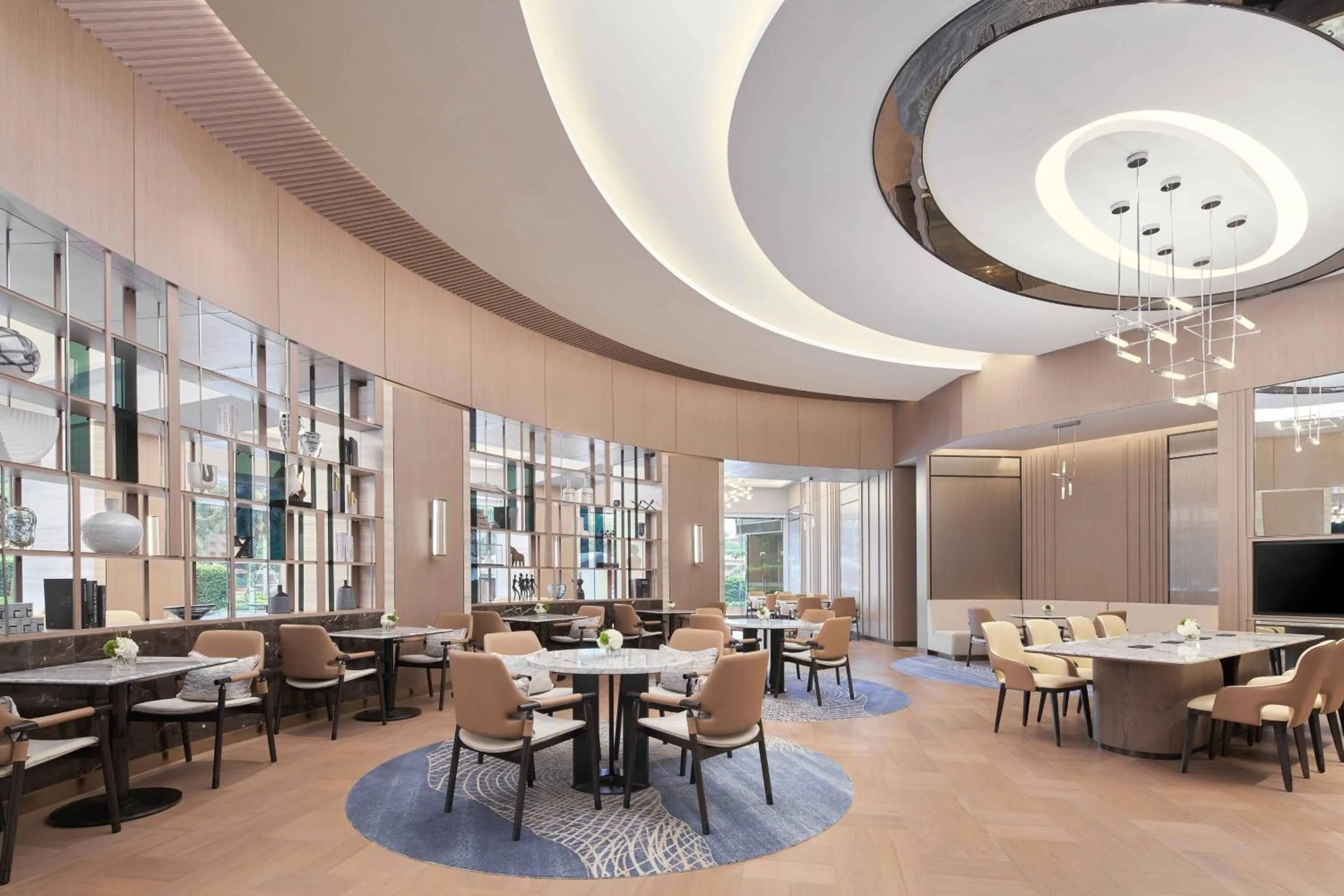 Lobby or reception in Nanning Marriott Hotel