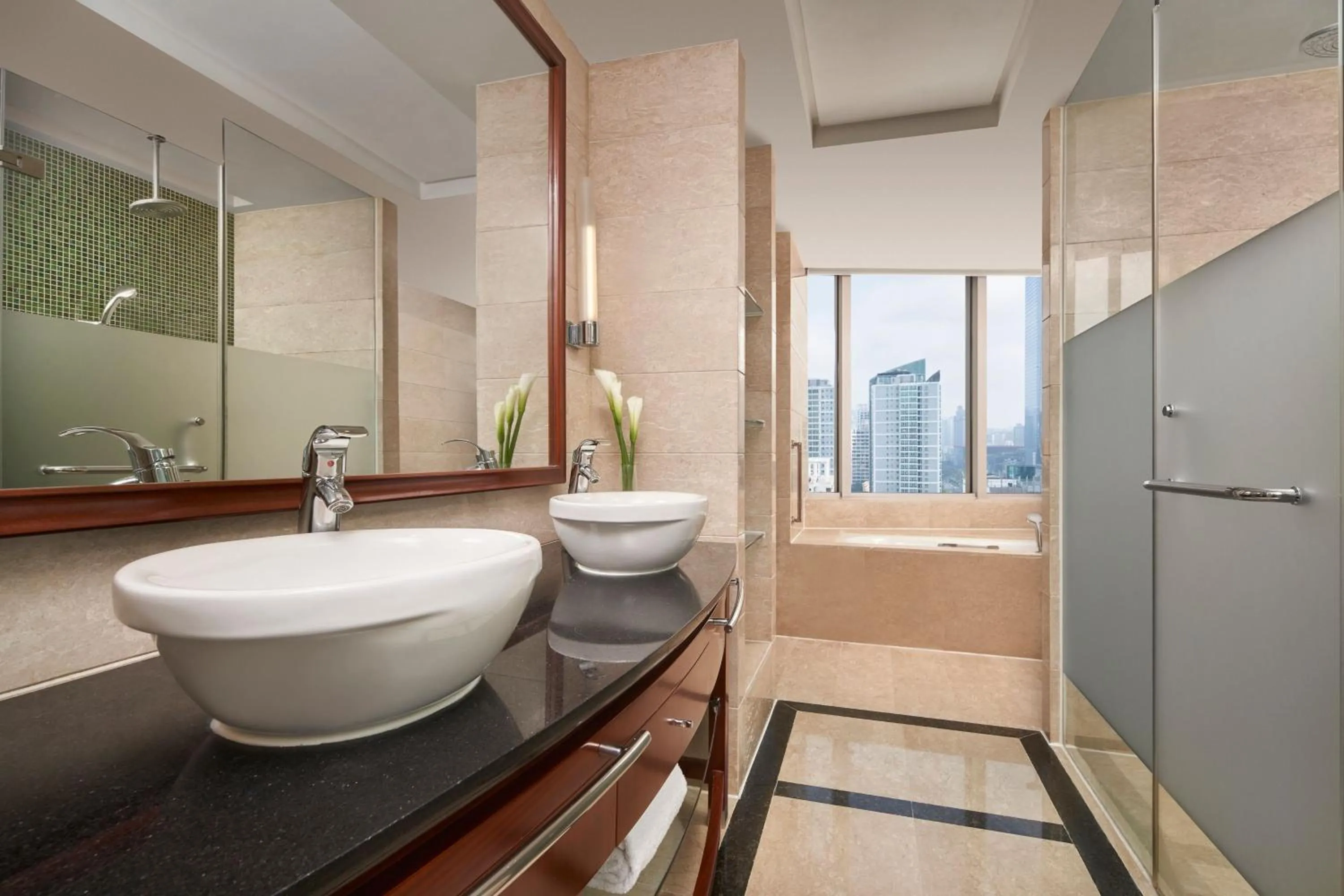 Bathroom in Nanning Marriott Hotel