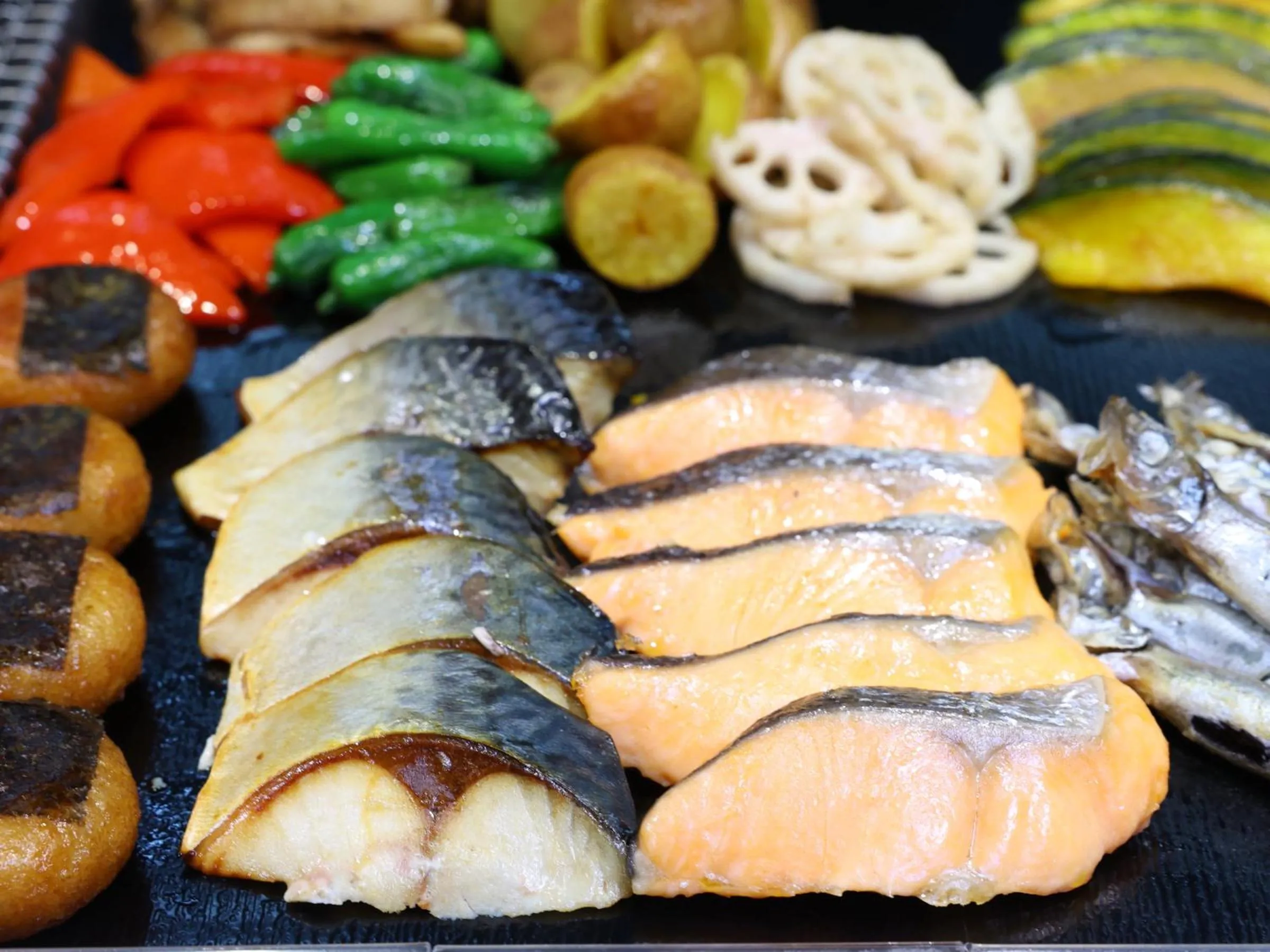 Buffet breakfast in Dormy Inn Sapporo Annex