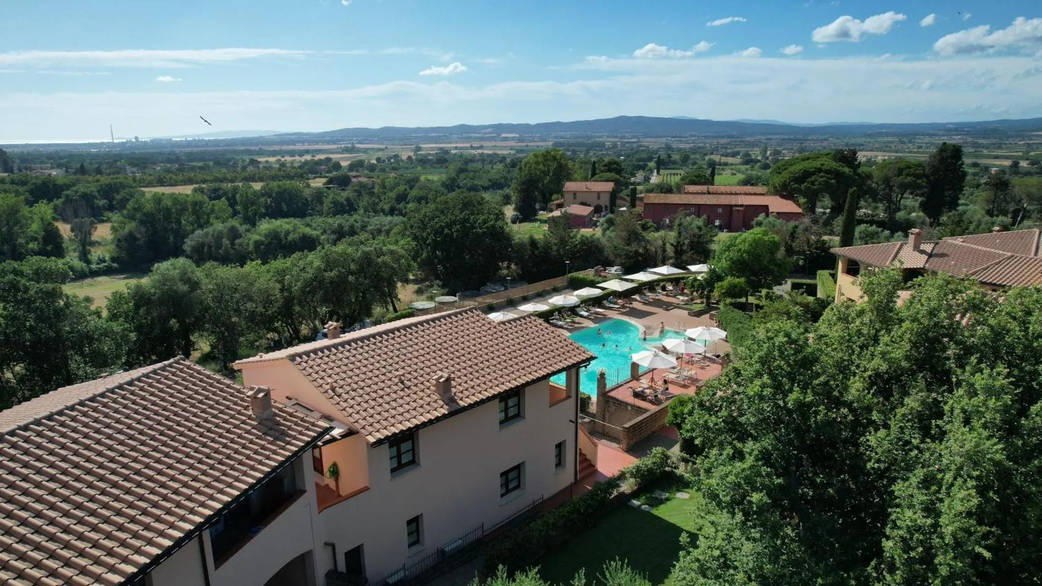 Natural landscape in Borgo Etrusco
