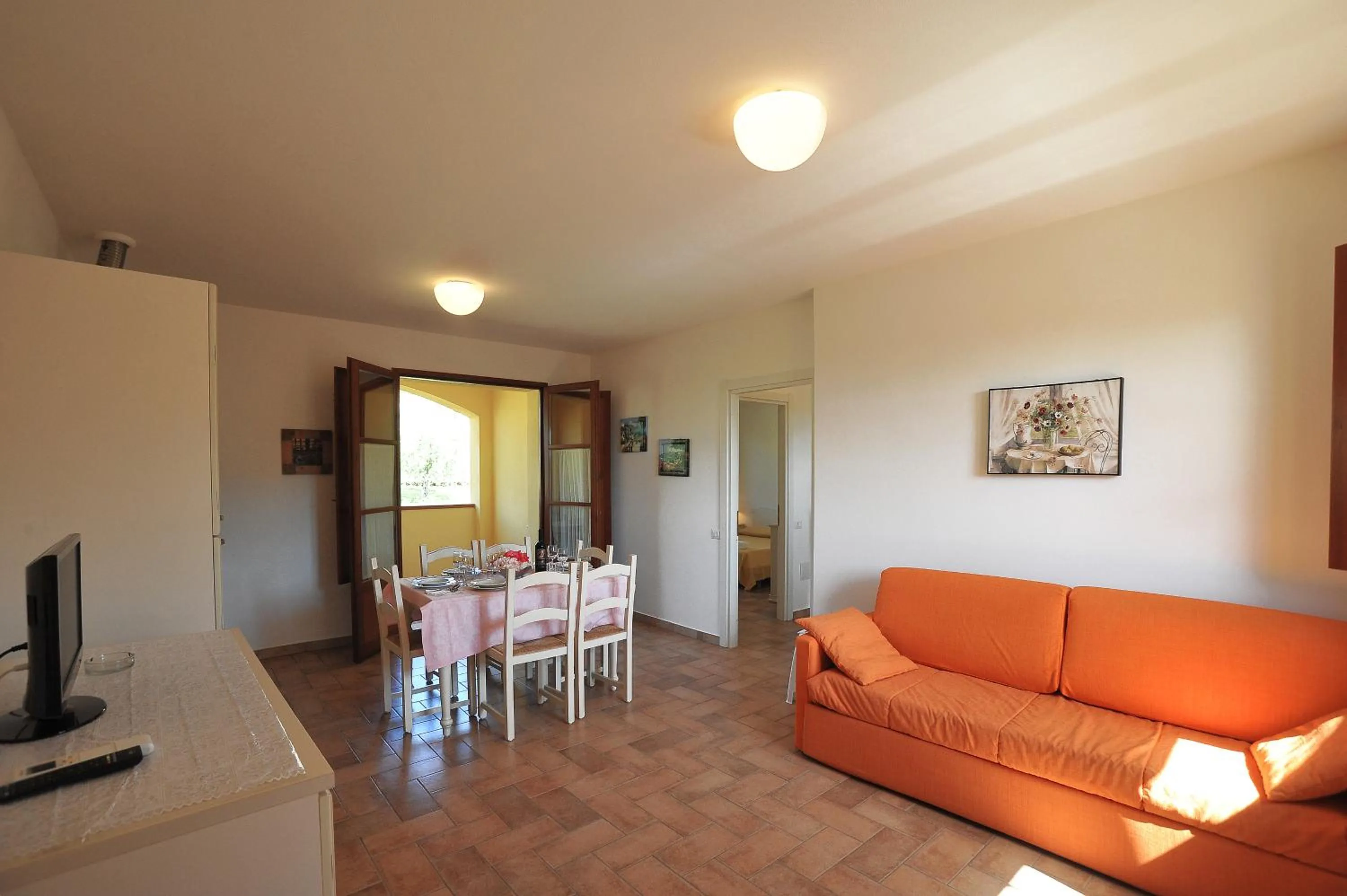 Living room in Borgo Etrusco