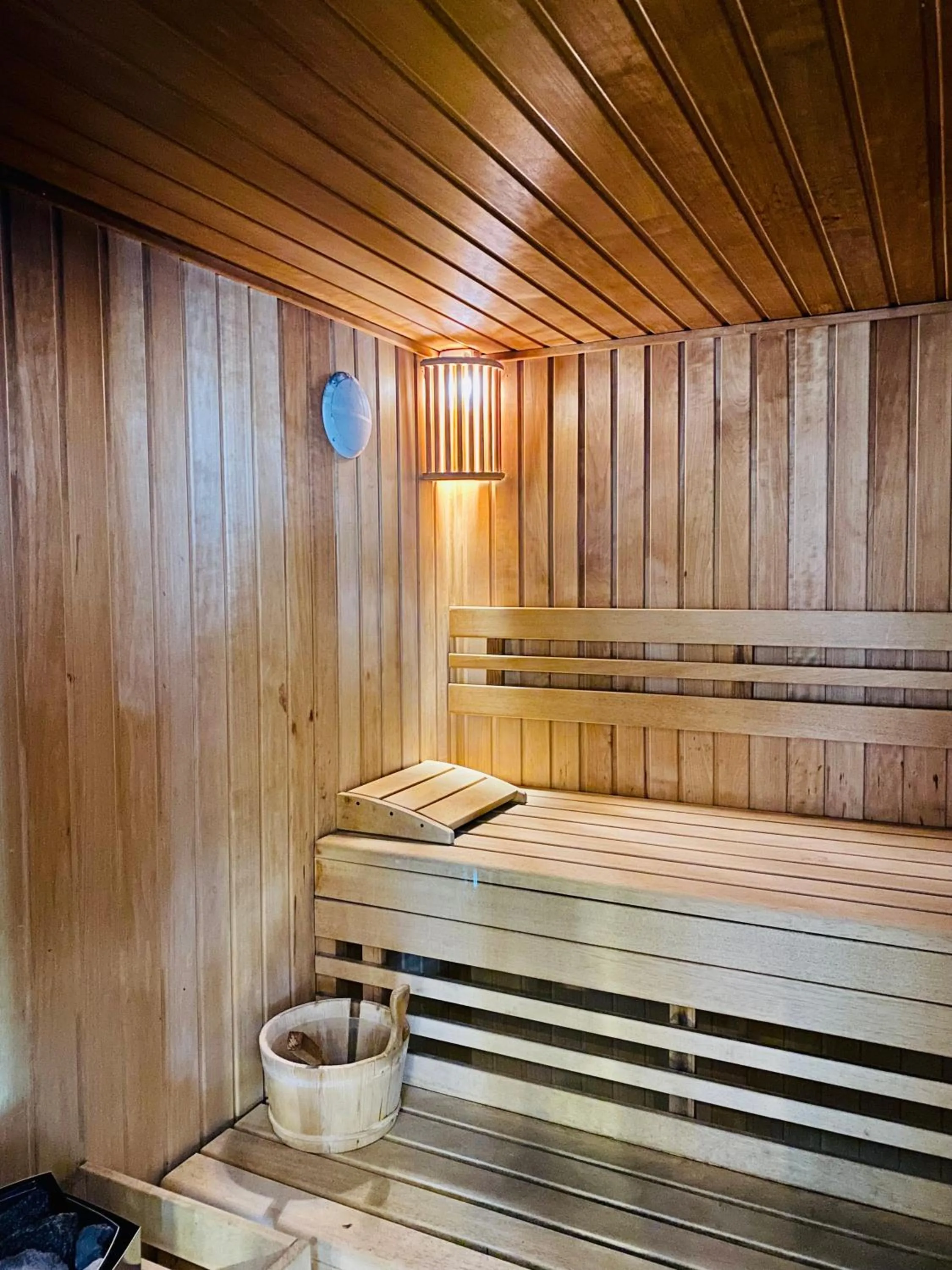 Sauna in Hotel La Riva