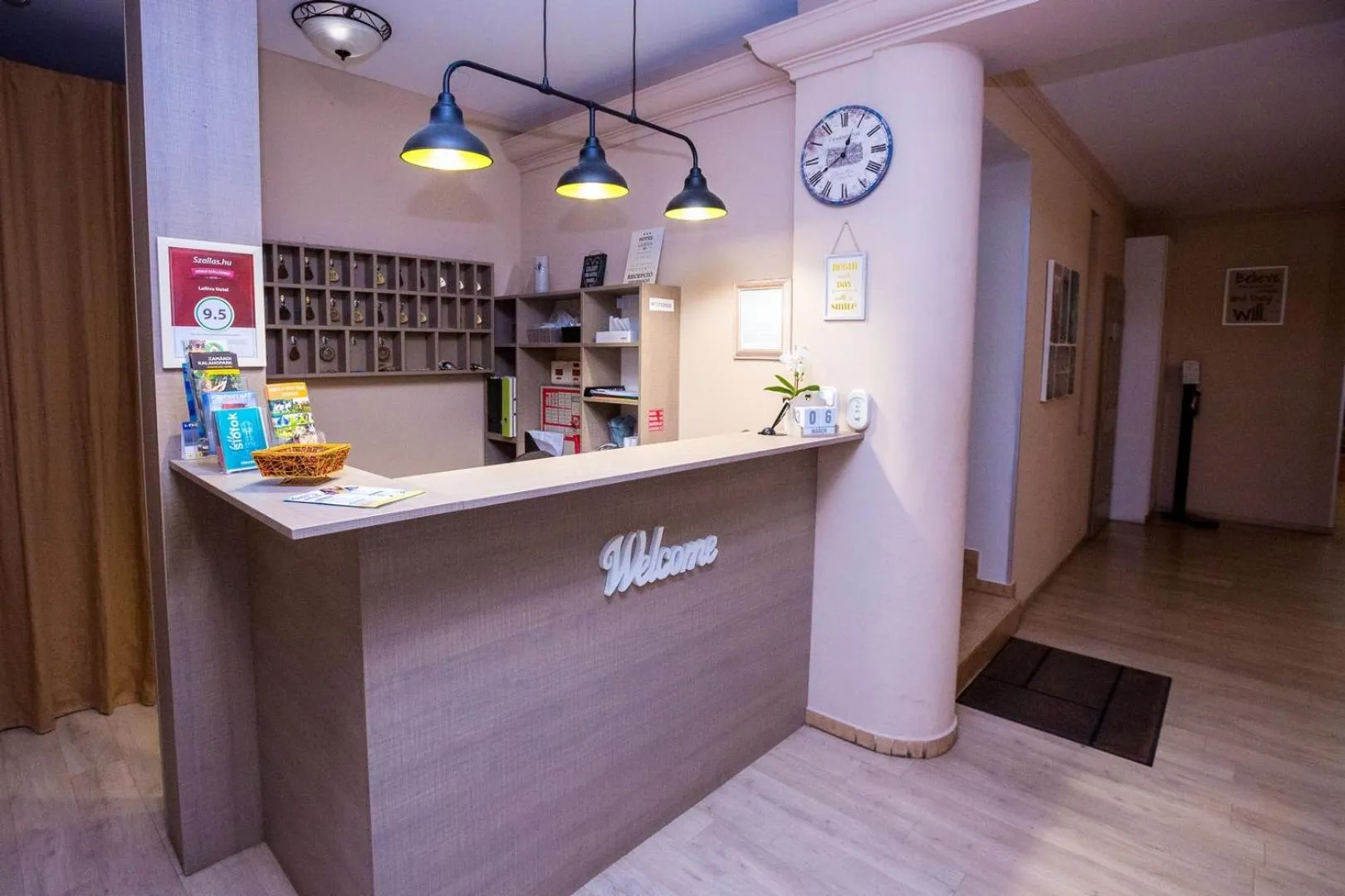 Lobby or reception in Hotel La Riva