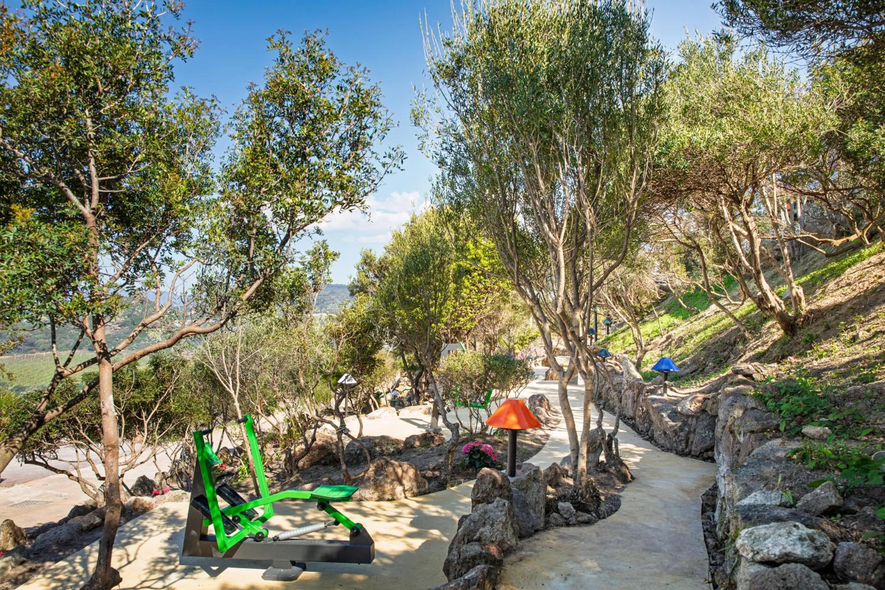 Fitness centre/facilities in Bajaloglia Resort