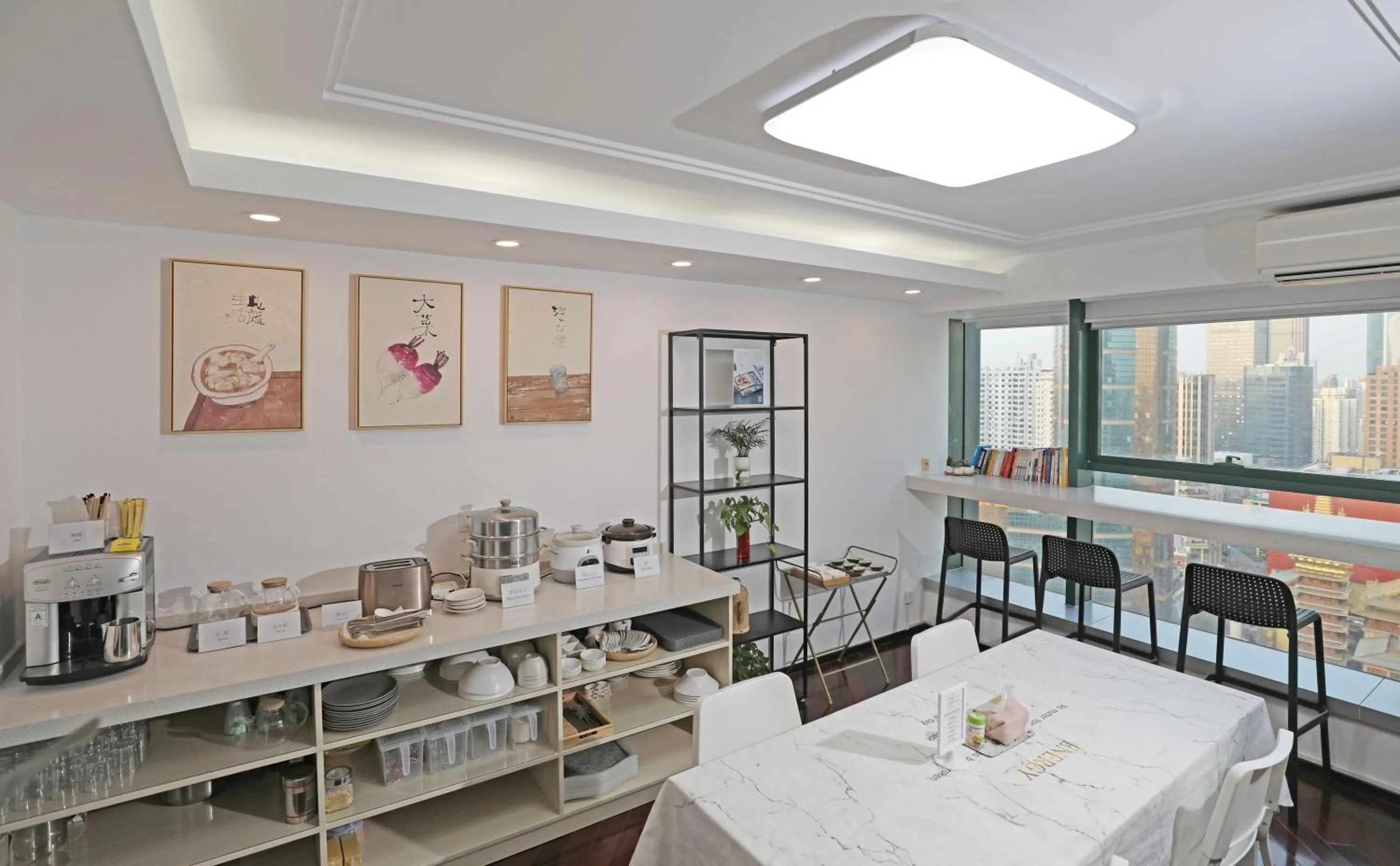 Breakfast in Shanghai Cosmo World Union Service Apartment