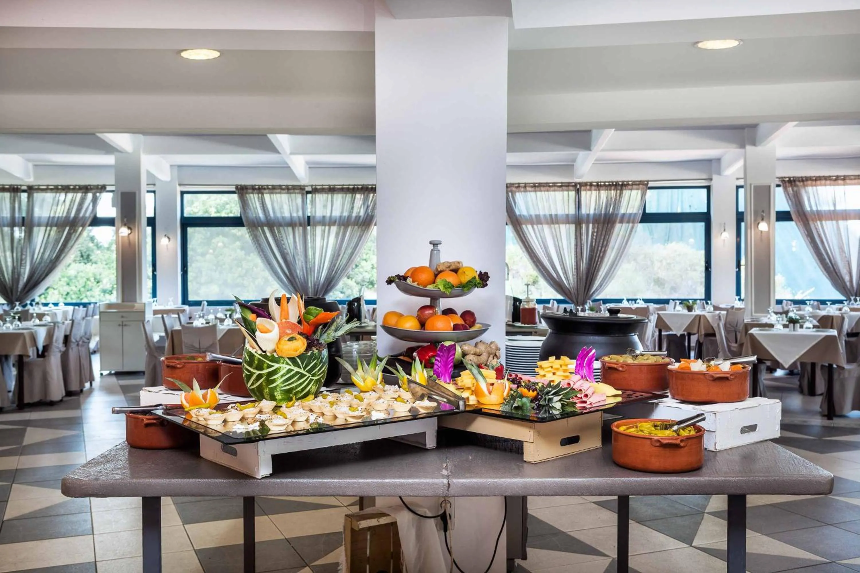 Food in Atrium Hotel