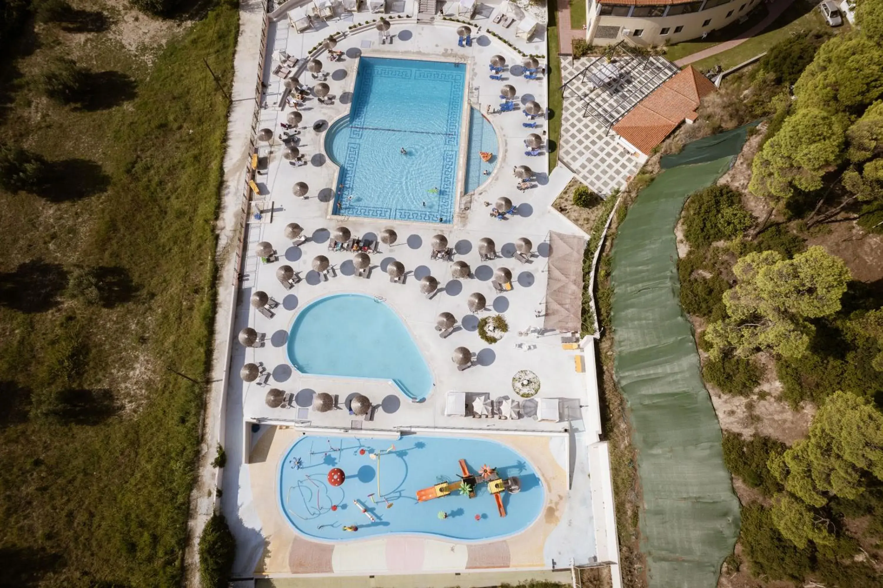 Bird's eye view in Atrium Hotel Bird's eye view in Atrium Hotel