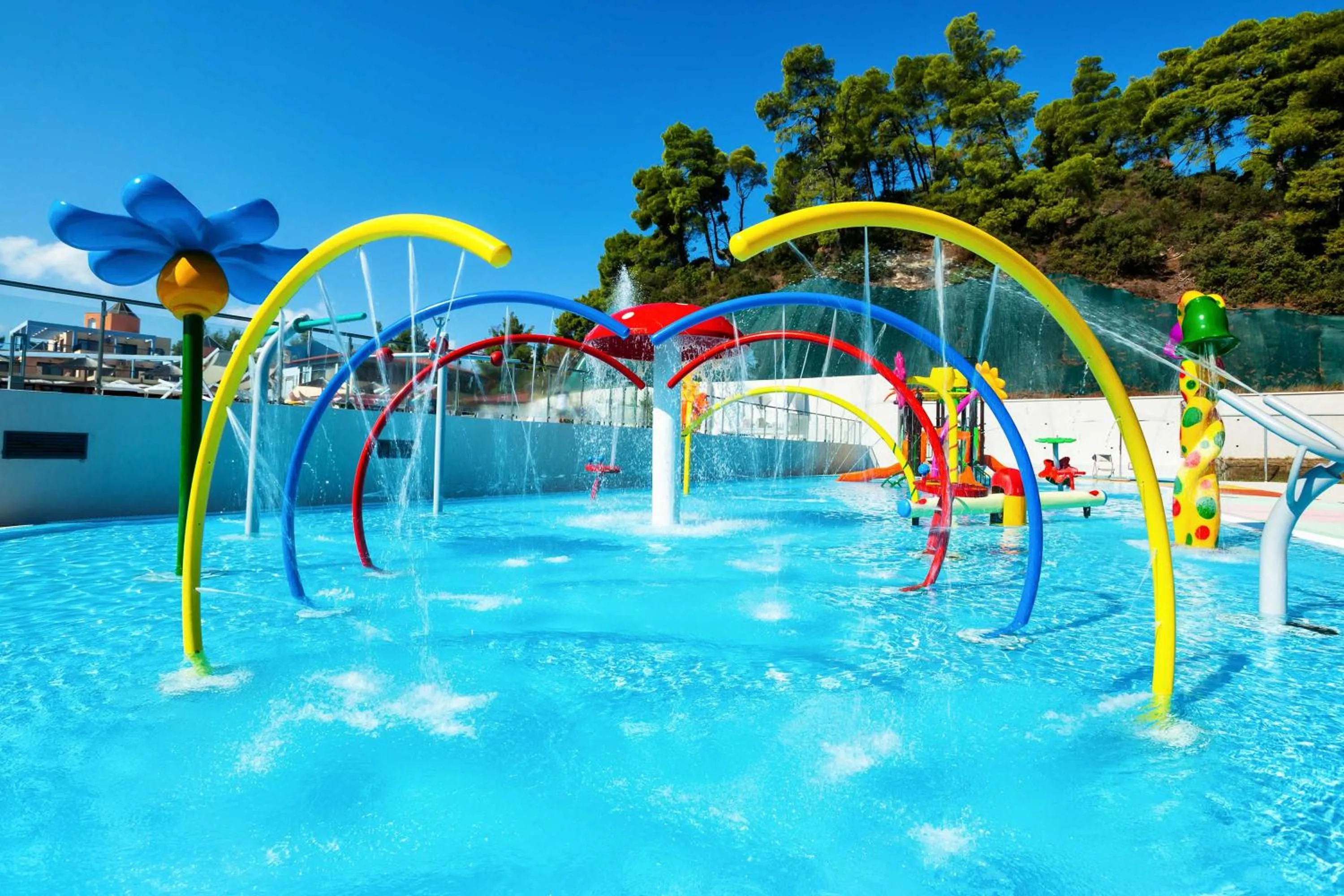 Aqua park in Atrium Hotel