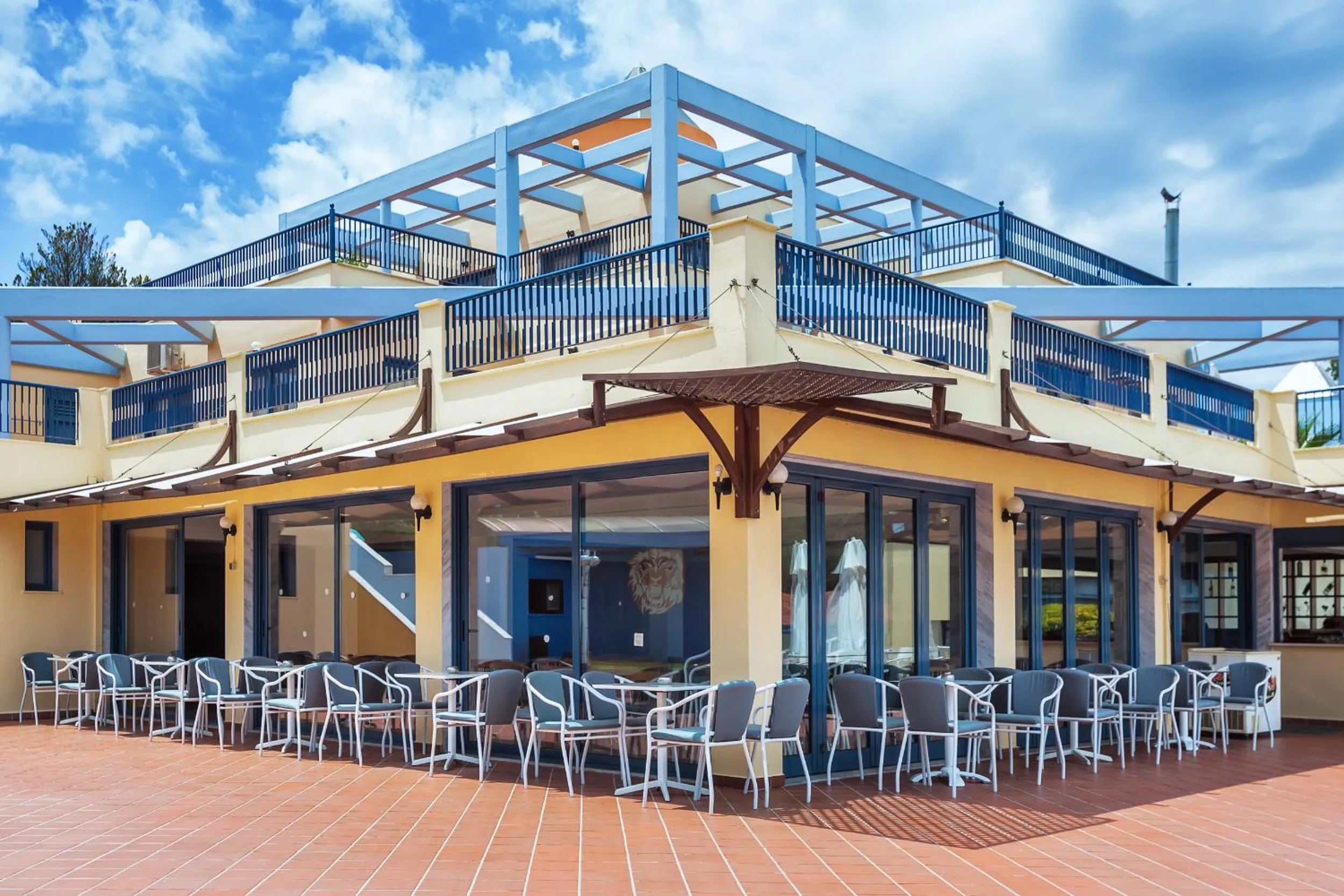 Property building in Atrium Hotel