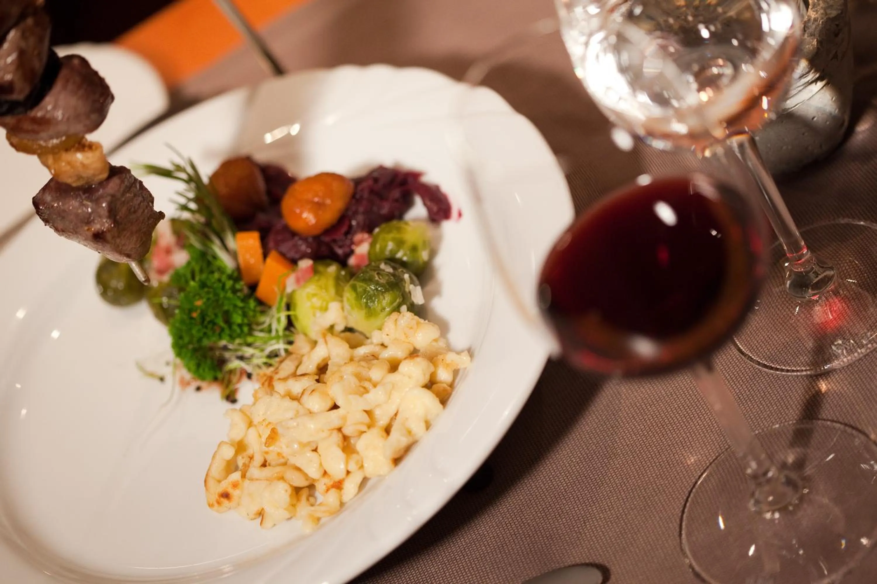 Food and drinks in Seehotel Bönigen