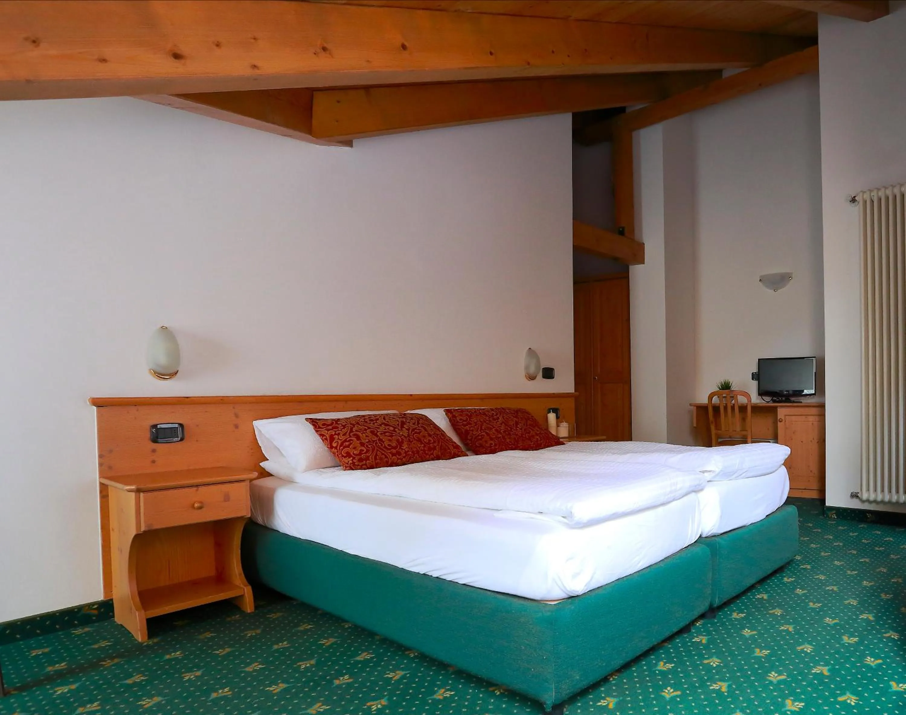 Bedroom, Bed in Alp Hotel Dolomiti
