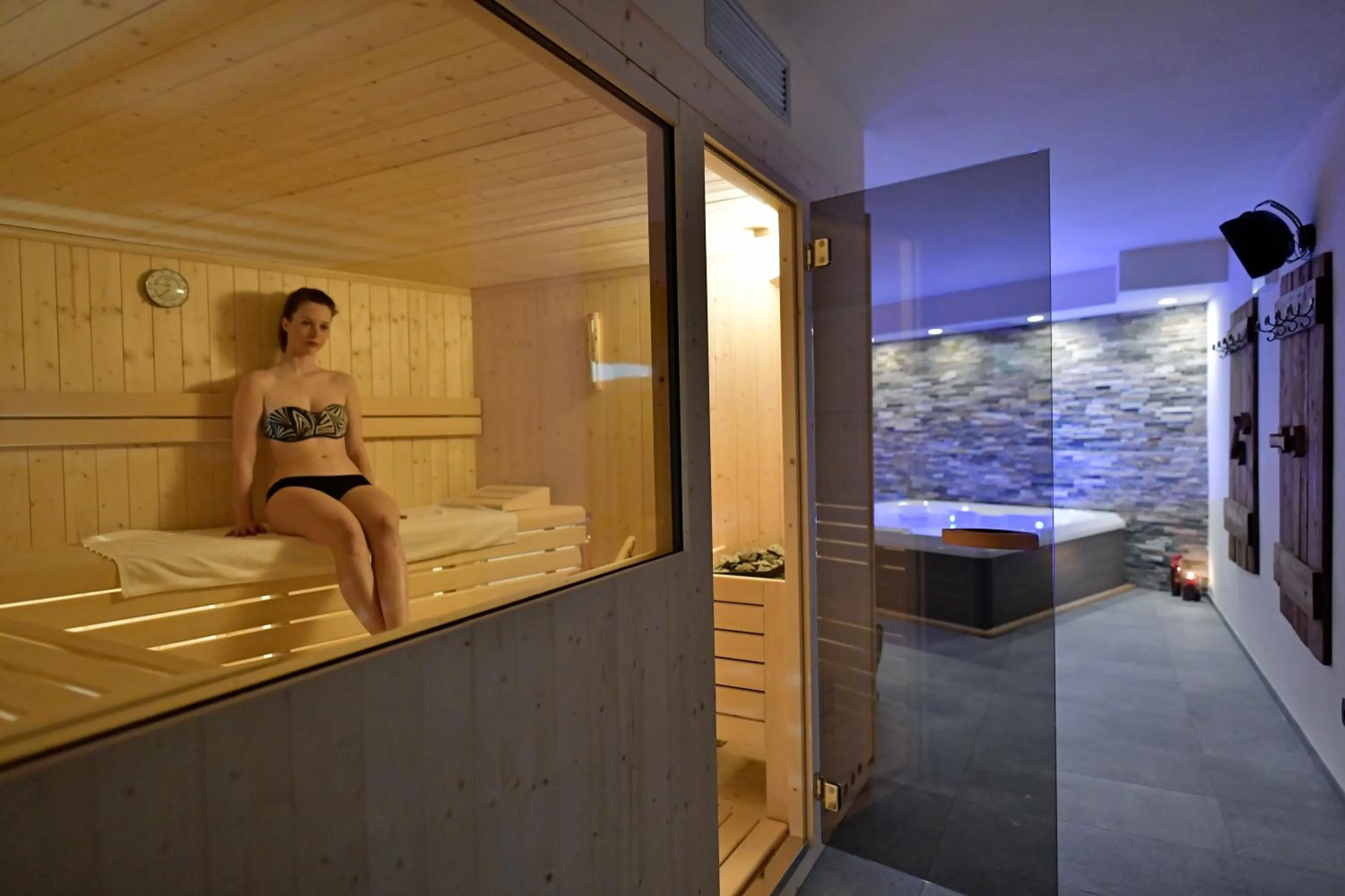 Sauna in Alp Hotel Dolomiti