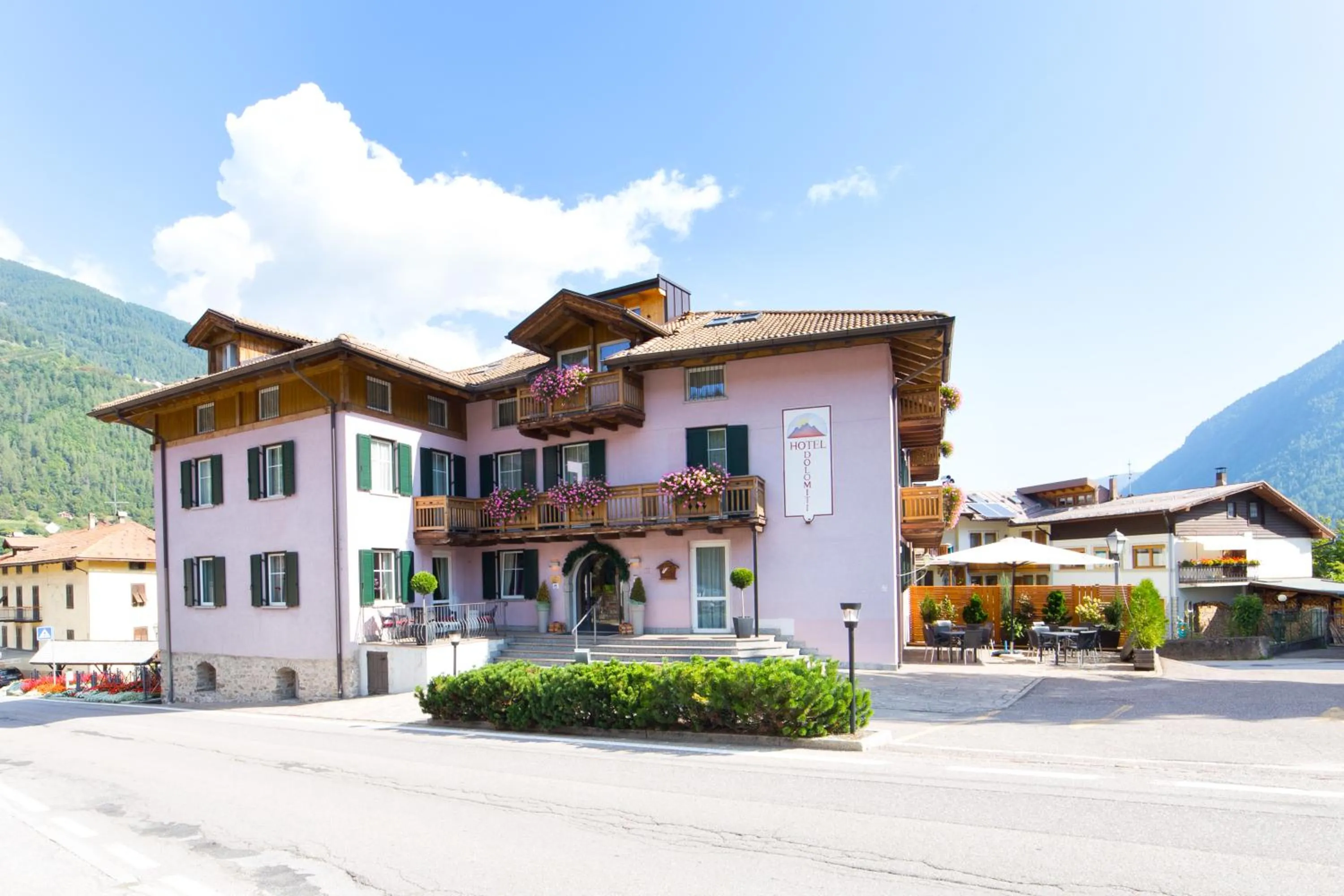Property building in Alp Hotel Dolomiti