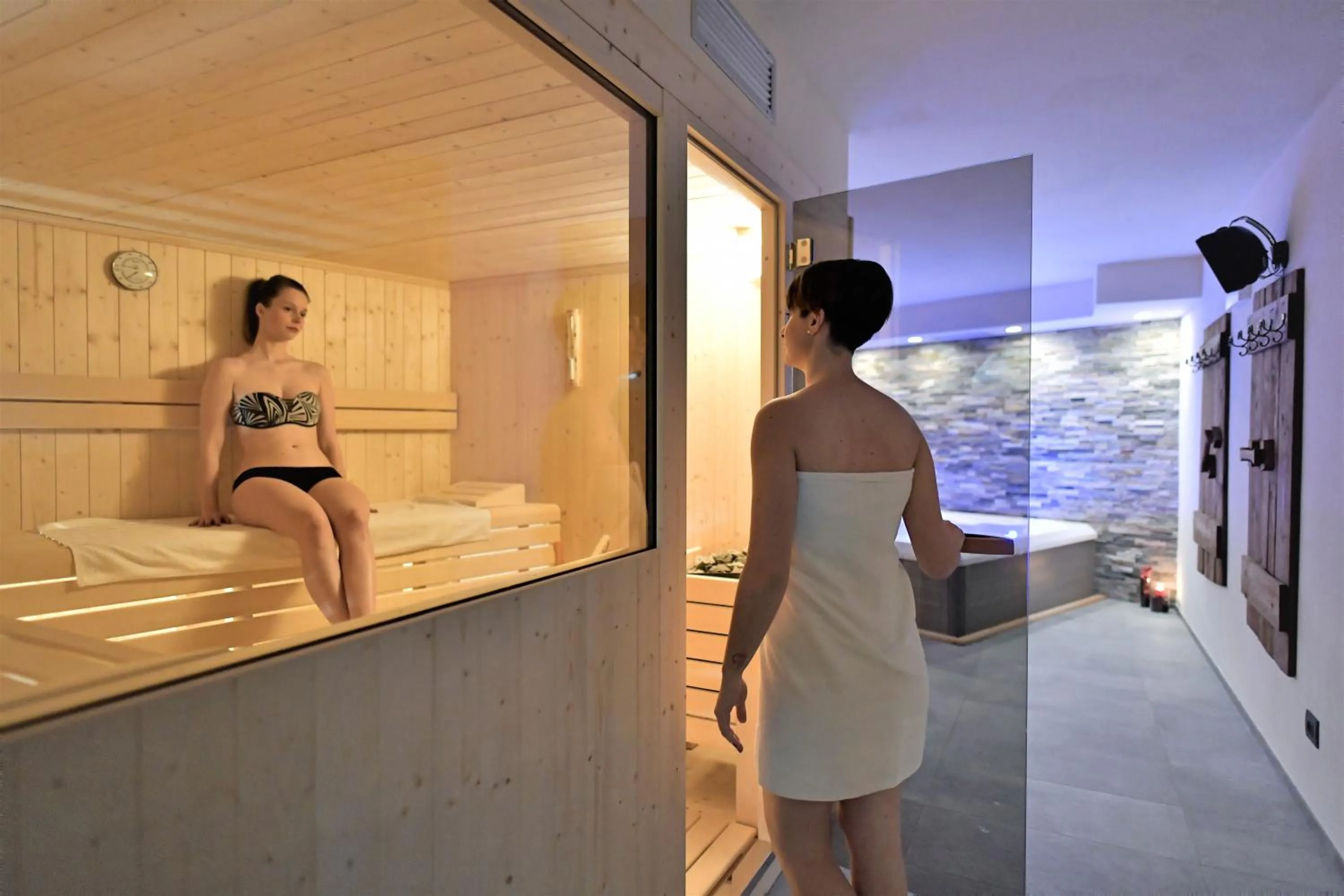 Sauna in Alp Hotel Dolomiti