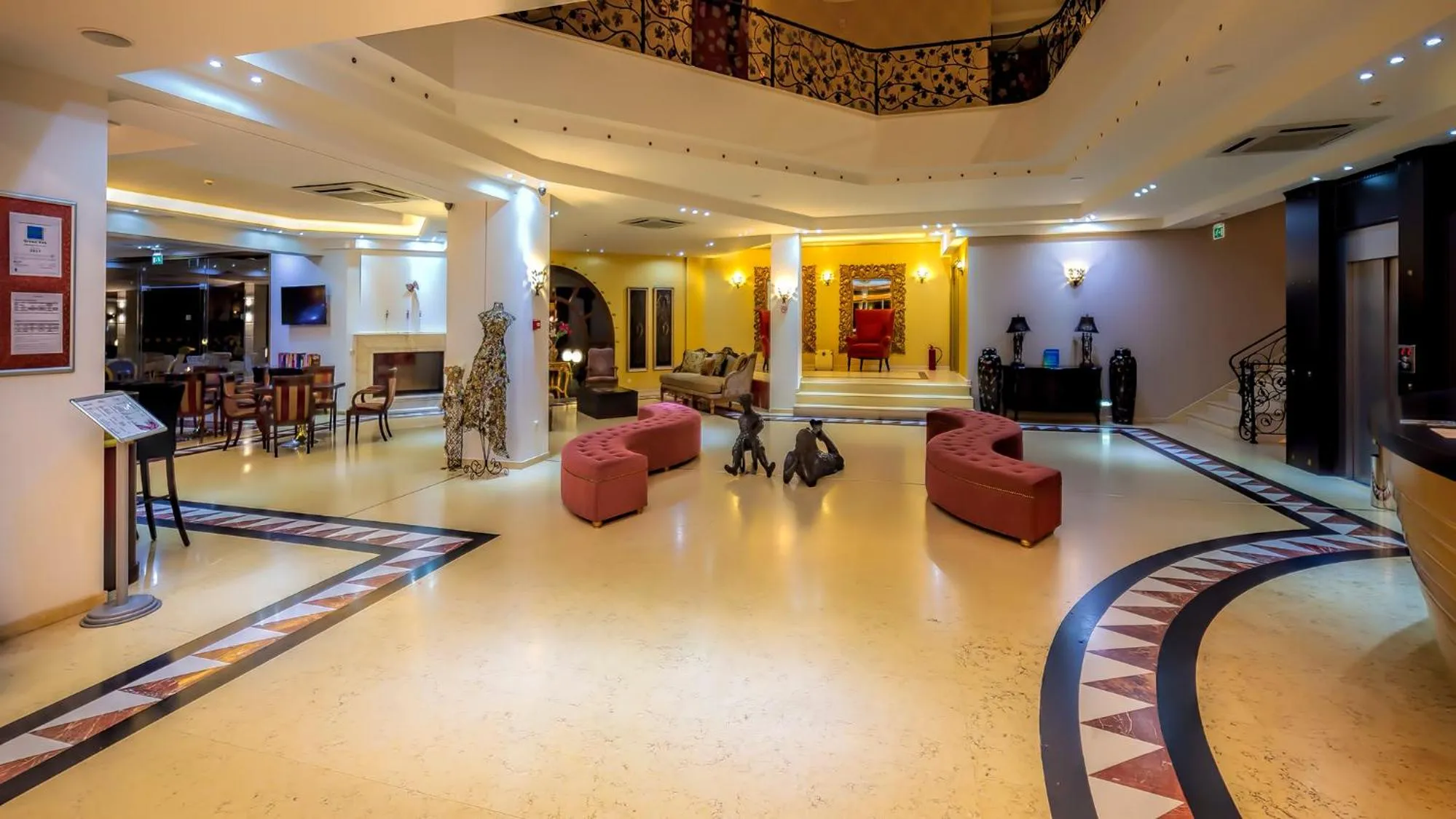 Living room in Mediterranean Princess- Adults Only