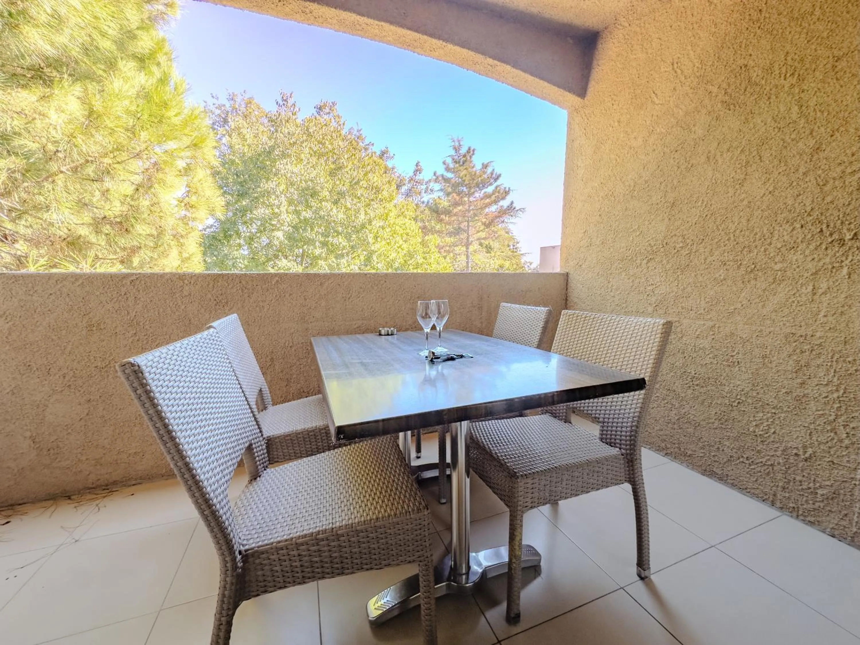 Balcony/Terrace in Village Vacances La Vallicella