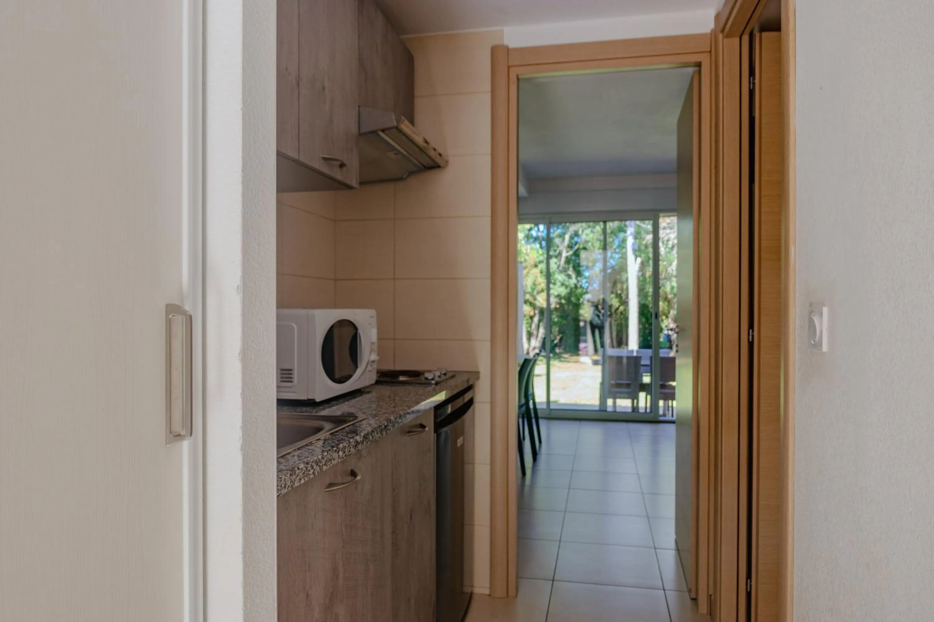 Kitchen or kitchenette in Village Vacances La Vallicella