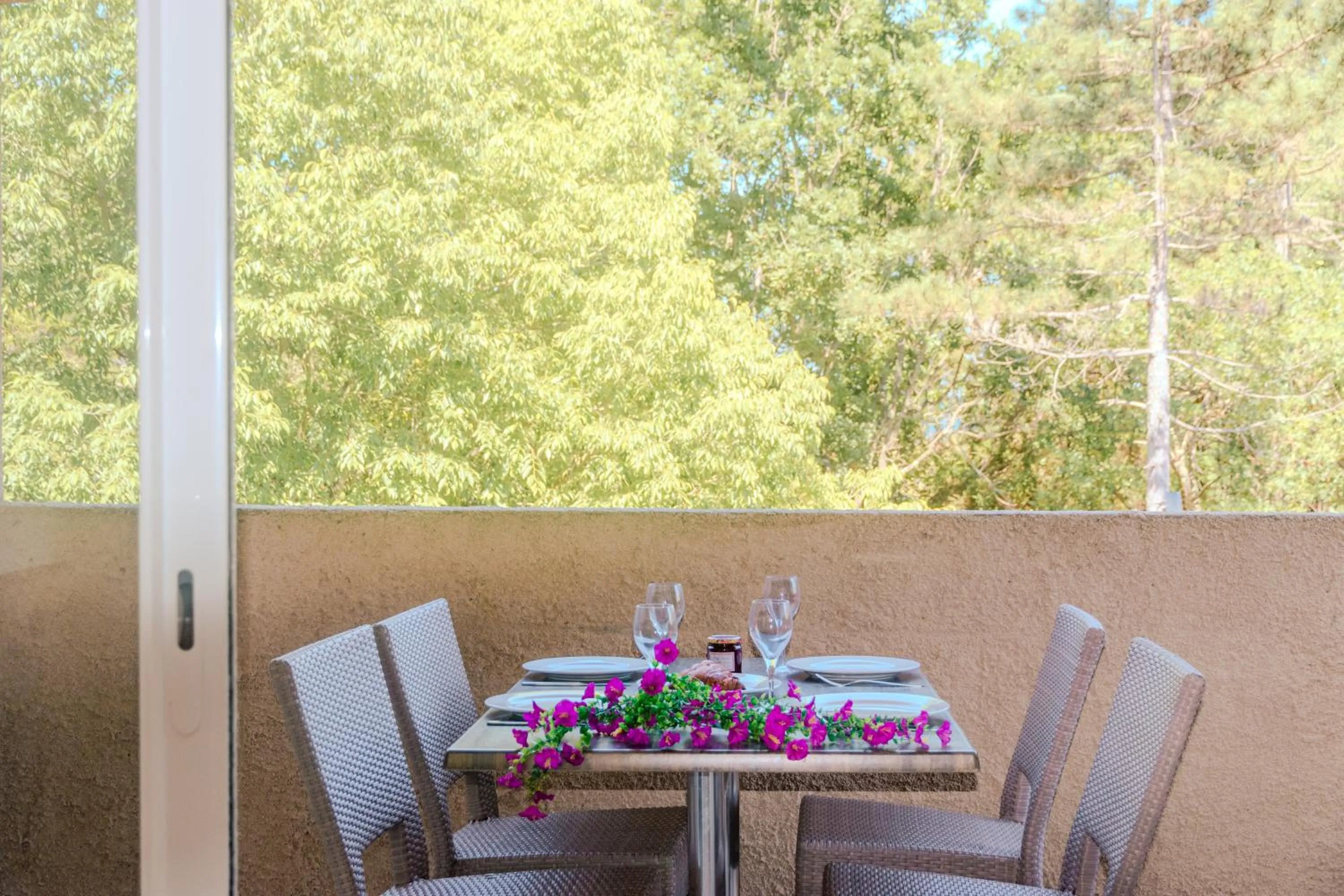 Balcony/Terrace in Village Vacances La Vallicella